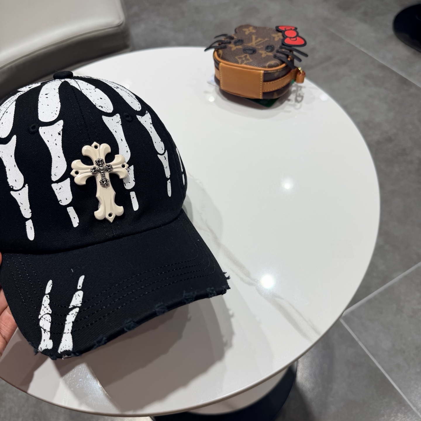 Chrome hearts 克罗心 新款十字架 高品质棒球帽，高端定制版！网红时尚博主同款！墙裂推荐！质