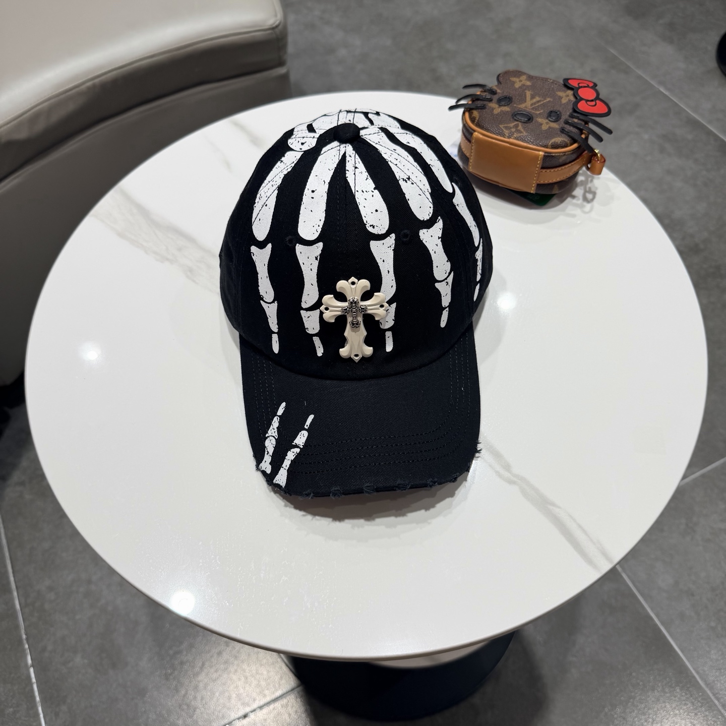 Chrome hearts 克罗心 新款十字架 高品质棒球帽，高端定制版！网红时尚博主同款！墙裂推荐！质