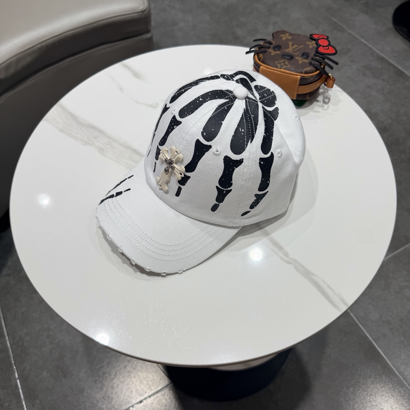 Chrome hearts 克罗心 新款十字架 高品质棒球帽，高端定制版！网红时尚博主同款！墙裂推荐！质