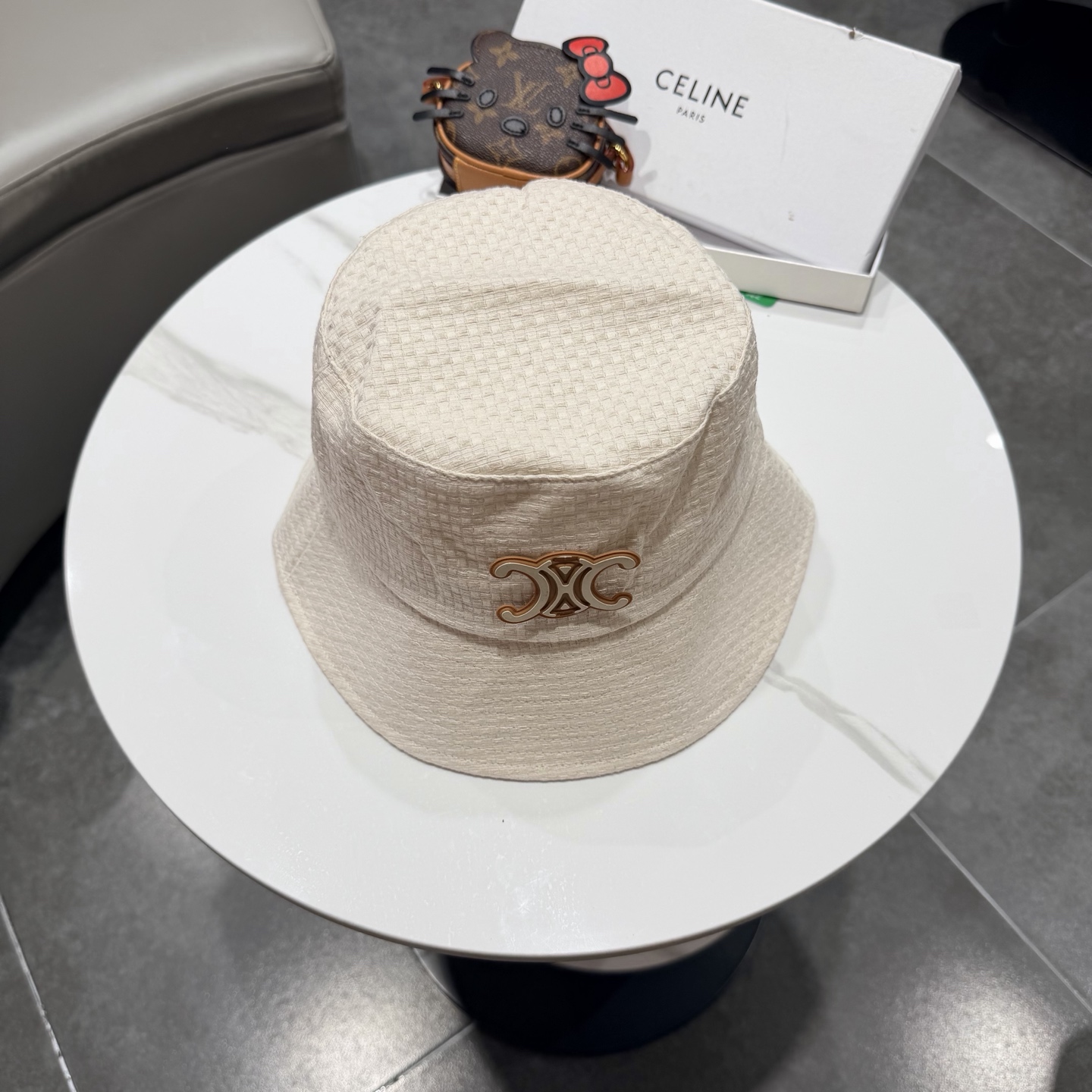 Celine赛琳新款渔夫帽, 头围57cm