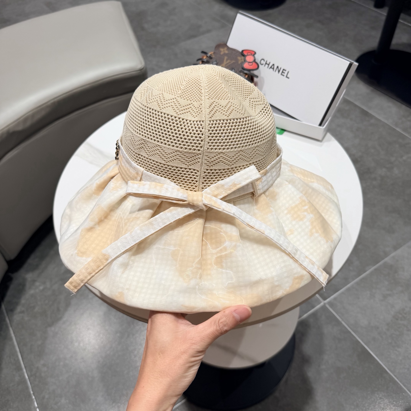 【Chanel香奈儿】2026春夏新款大沿小香风重工款渔夫帽，独特设计～复古文艺的一款