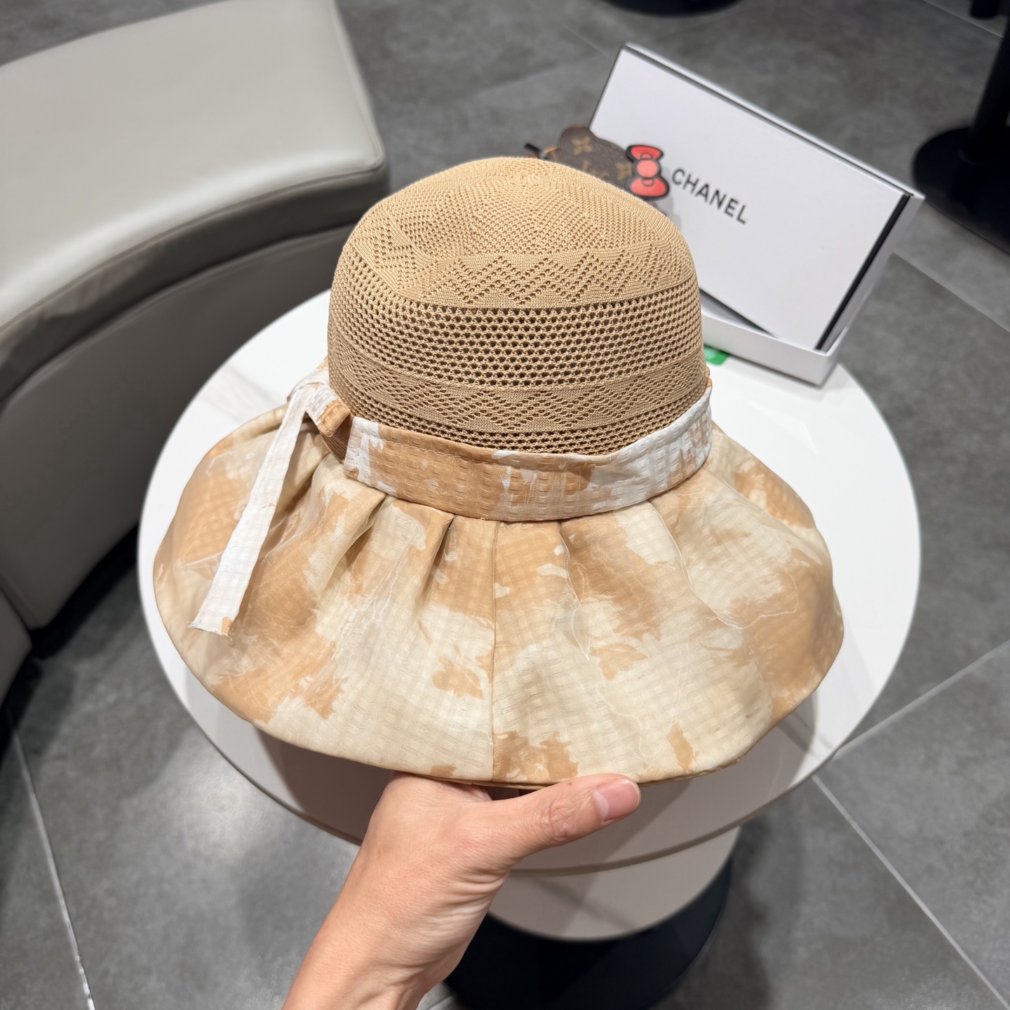 【Chanel香奈儿】2026春夏新款大沿小香风重工款渔夫帽，独特设计～复古文艺的一款