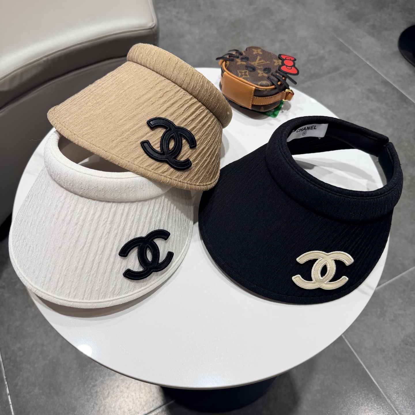 【Chanel香奈儿】2026春夏新款小香遮阳帽空顶帽，🔆遮阳百搭～休闲出街神器