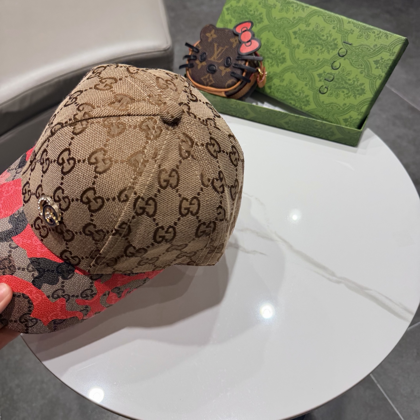 GUCCI古奇棒球帽 2026新款 工艺非常精美 高档大气上档次！低调奢华，方便携带！