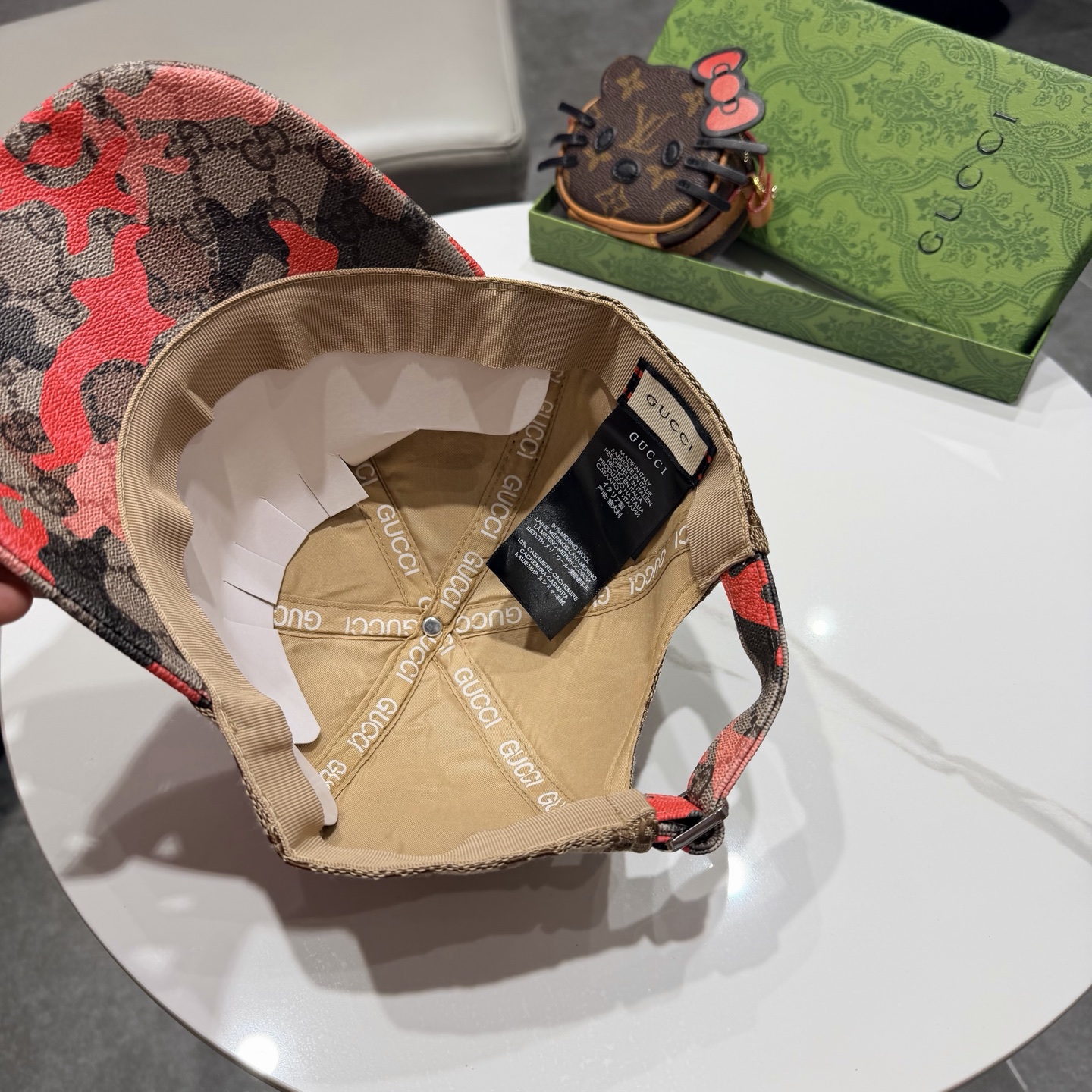 GUCCI古奇棒球帽 2026新款 工艺非常精美 高档大气上档次！低调奢华，方便携带！