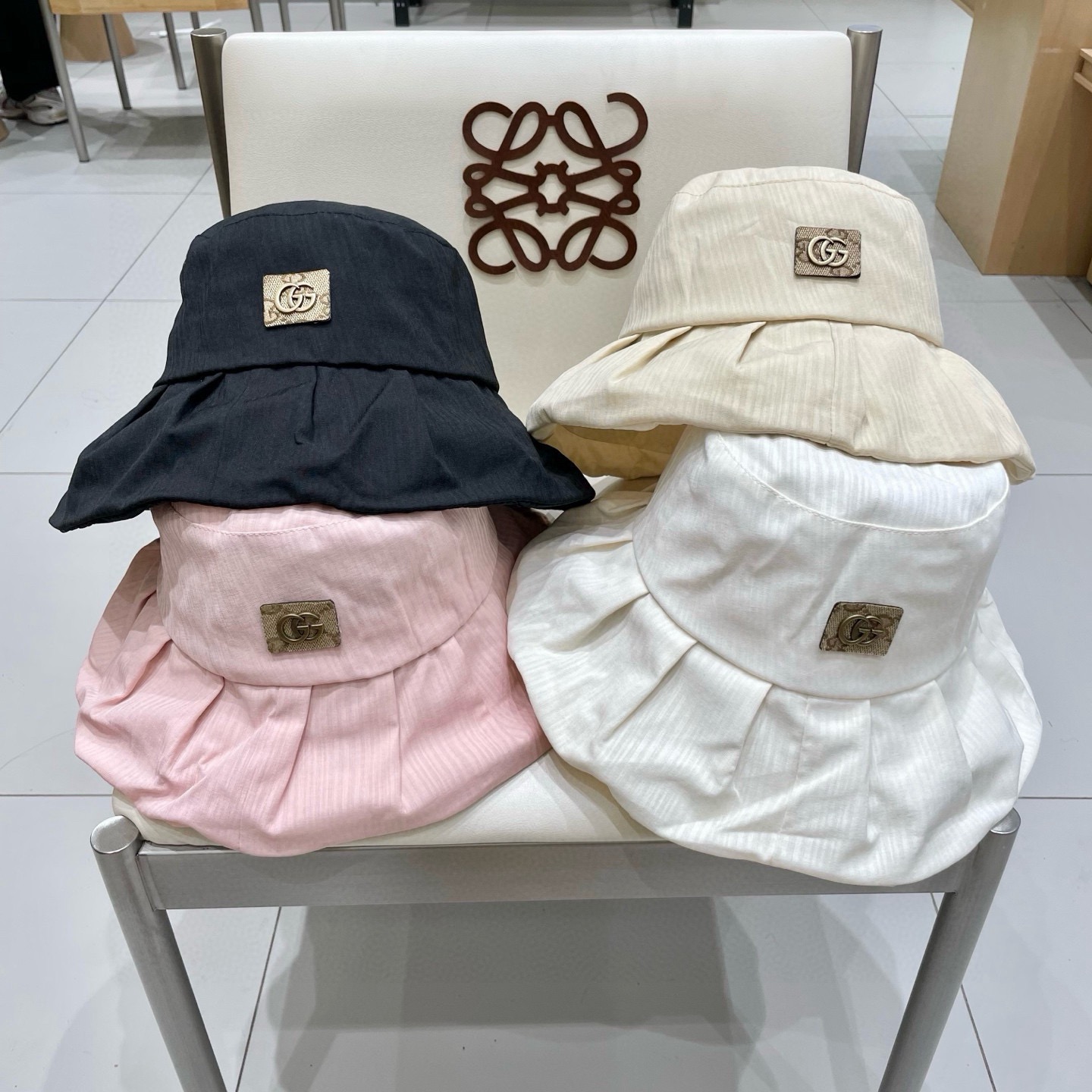 【GUCCI古奇】2025新款渔夫帽，新款出货，大牌款超好搭配，赶紧入手！