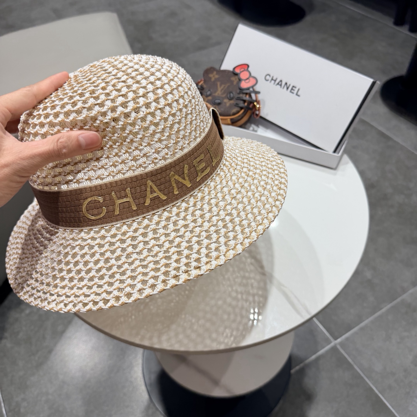 CHANEL香奈儿2026新款圆顶草帽 夏天海边首选～新款材质编织而成～质感满分💯