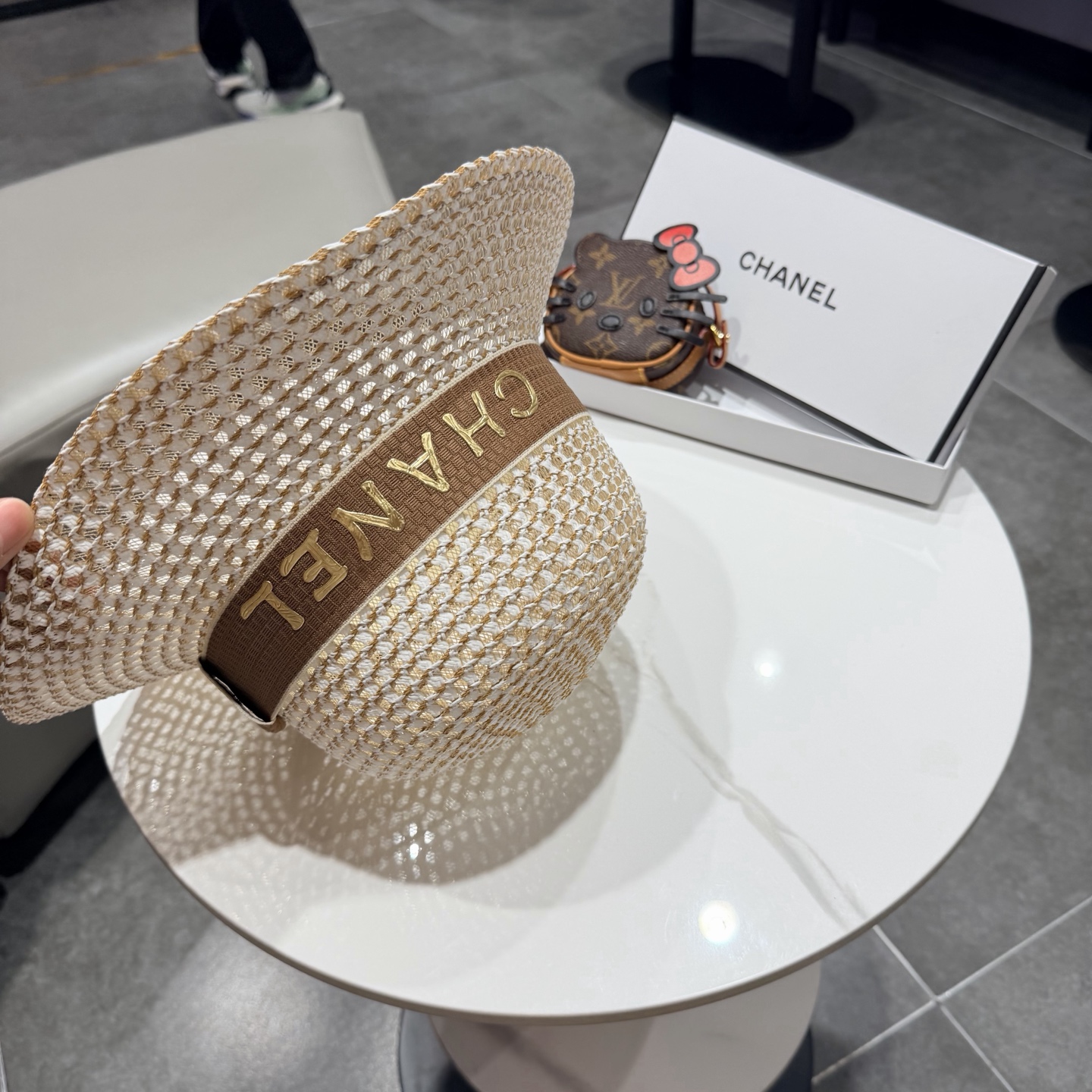 CHANEL香奈儿2026新款圆顶草帽 夏天海边首选～新款材质编织而成～质感满分💯