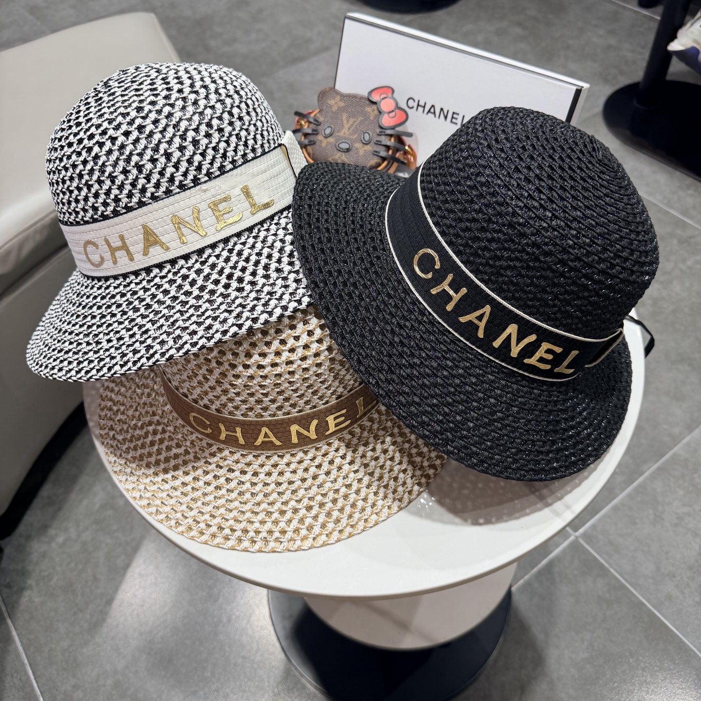 CHANEL香奈儿2026新款圆顶草帽 夏天海边首选～新款材质编织而成～质感满分💯