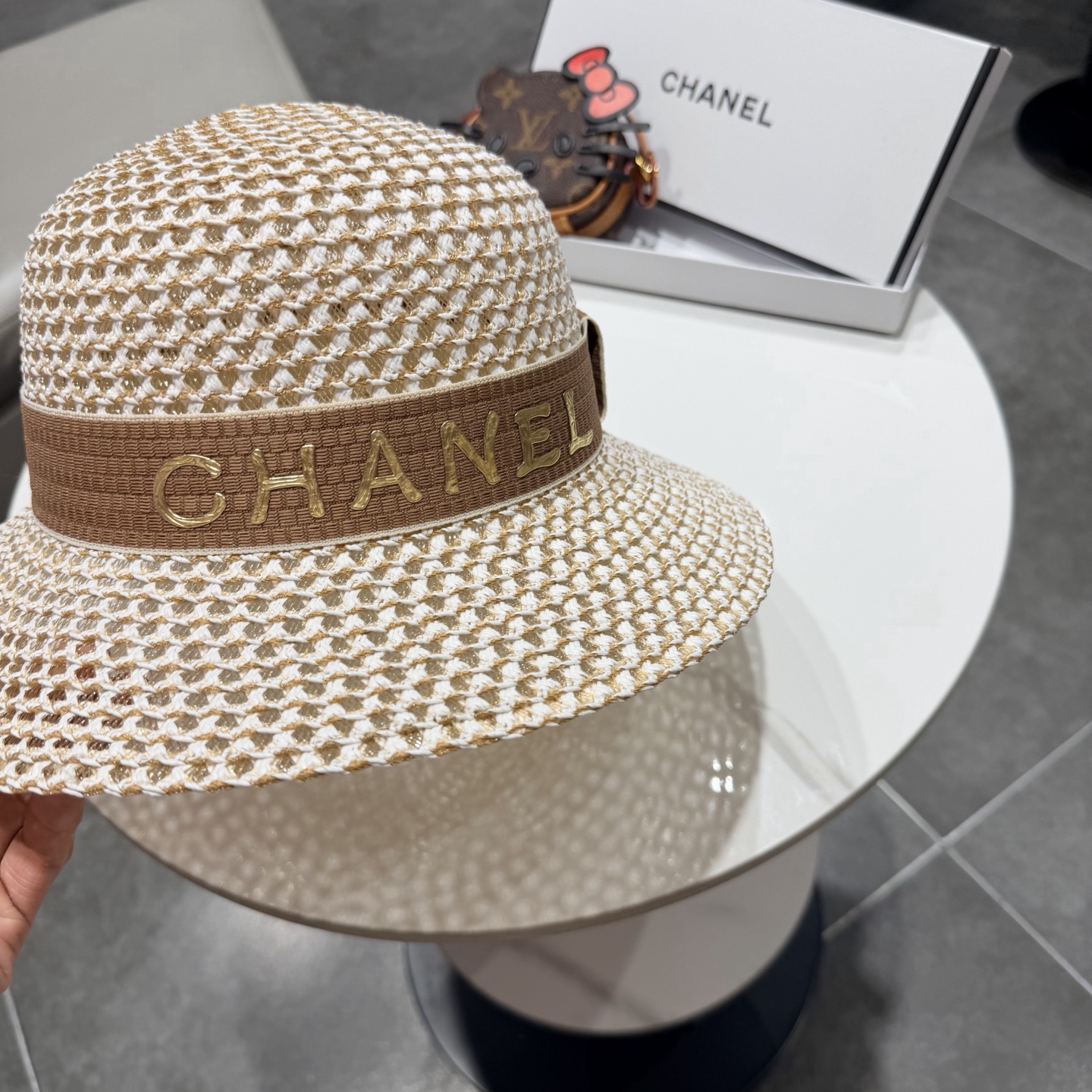 CHANEL香奈儿2026新款圆顶草帽 夏天海边首选～新款材质编织而成～质感满分💯