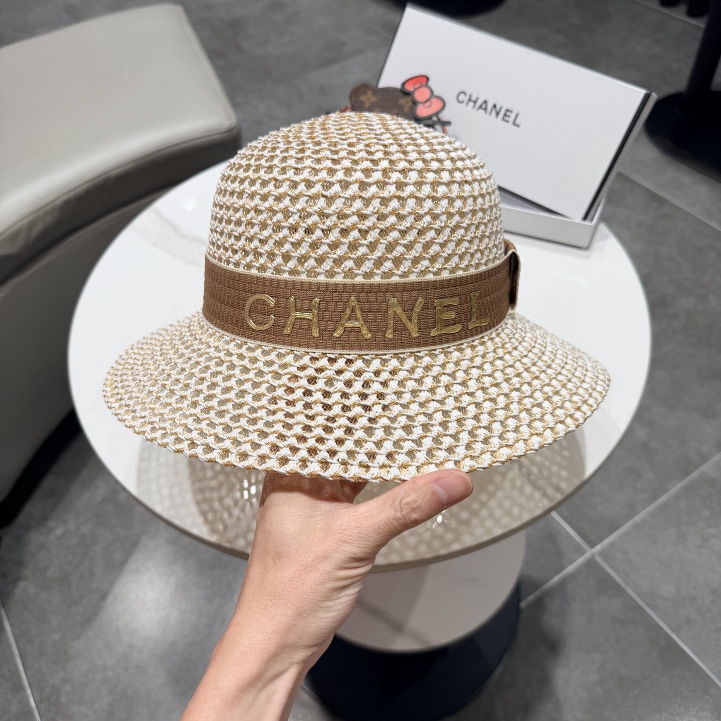 CHANEL香奈儿2026新款圆顶草帽 夏天海边首选～新款材质编织而成～质感满分💯