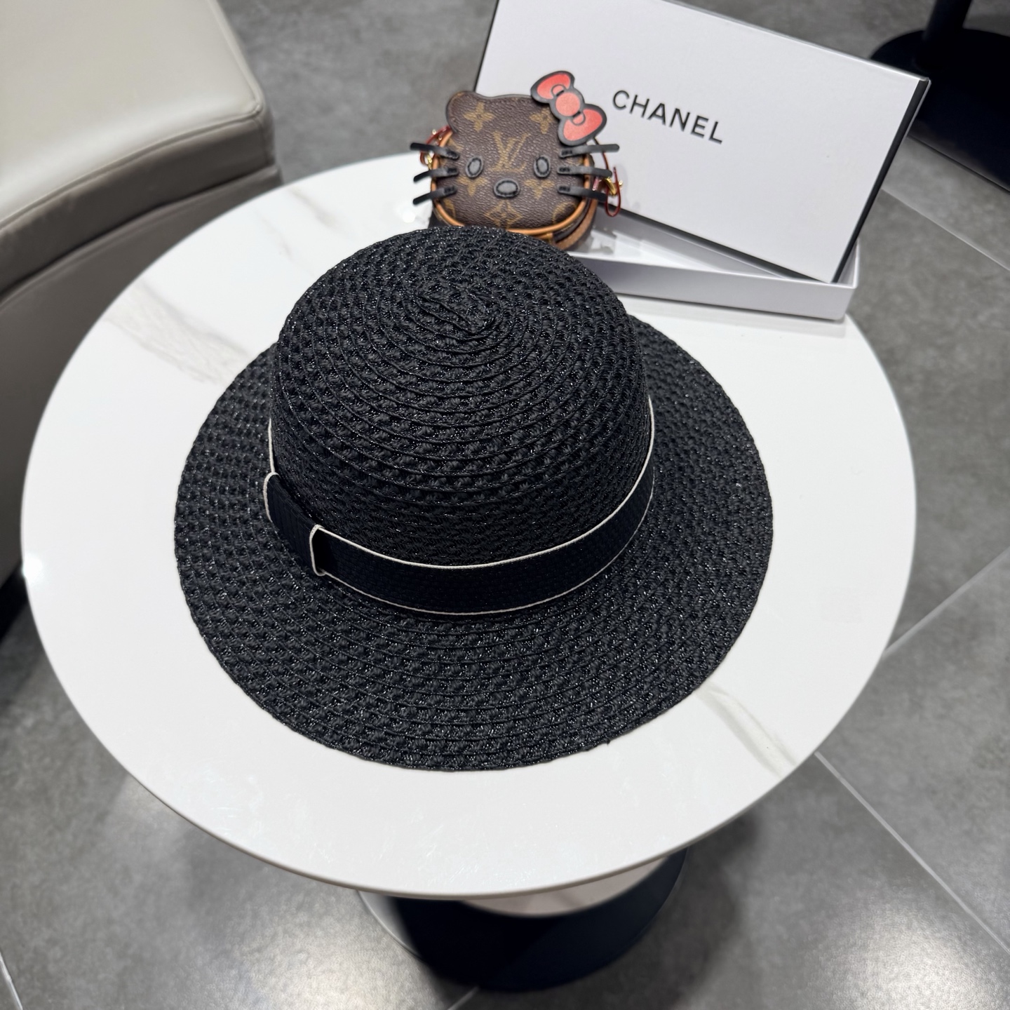 CHANEL香奈儿2026新款圆顶草帽 夏天海边首选～新款材质编织而成～质感满分💯