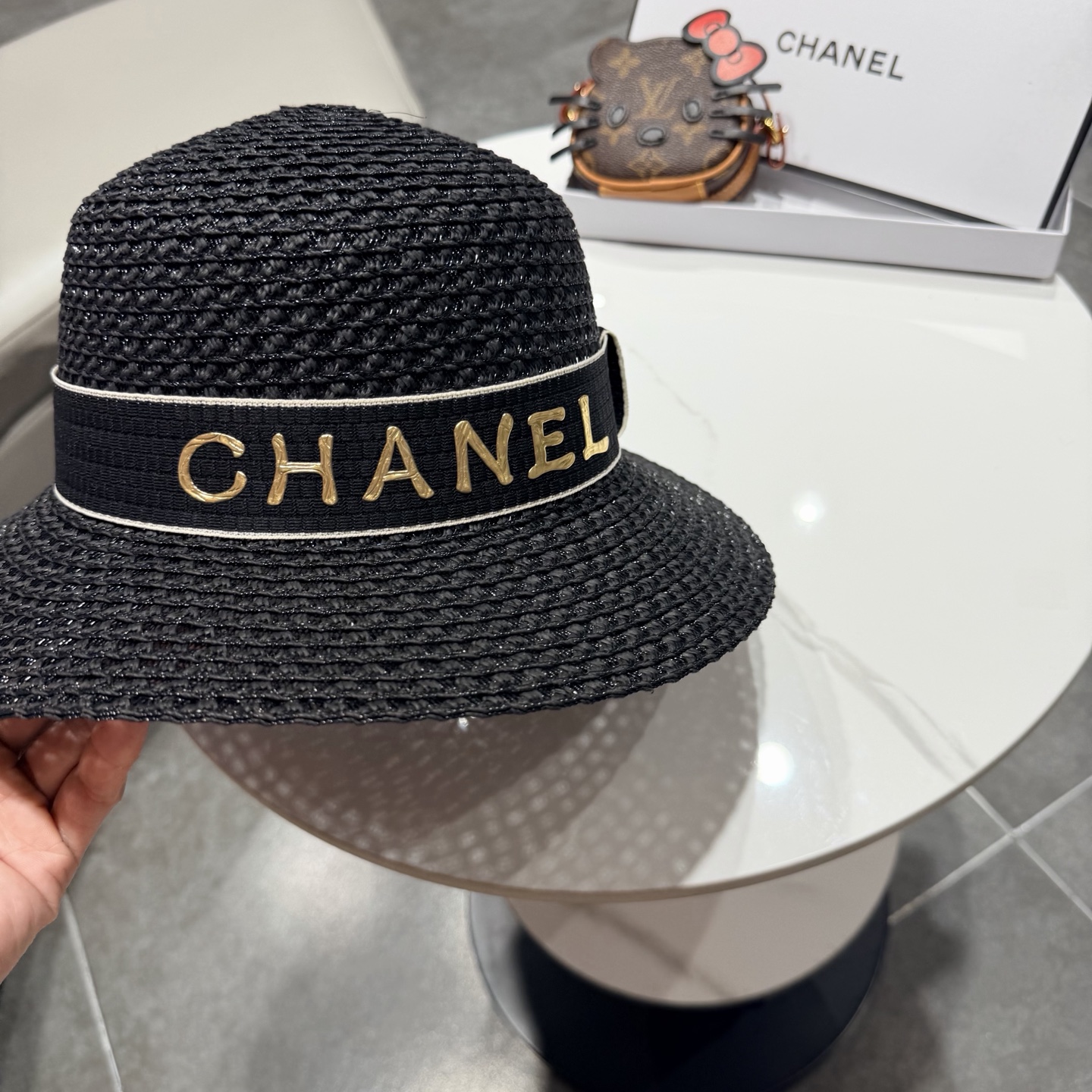 CHANEL香奈儿2026新款圆顶草帽 夏天海边首选～新款材质编织而成～质感满分💯