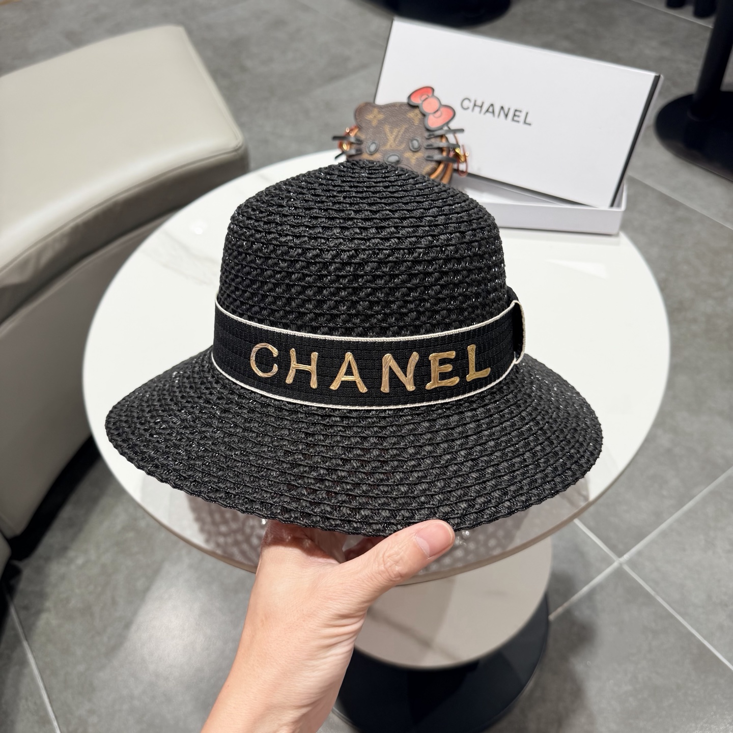 CHANEL香奈儿2026新款圆顶草帽 夏天海边首选～新款材质编织而成～质感满分💯