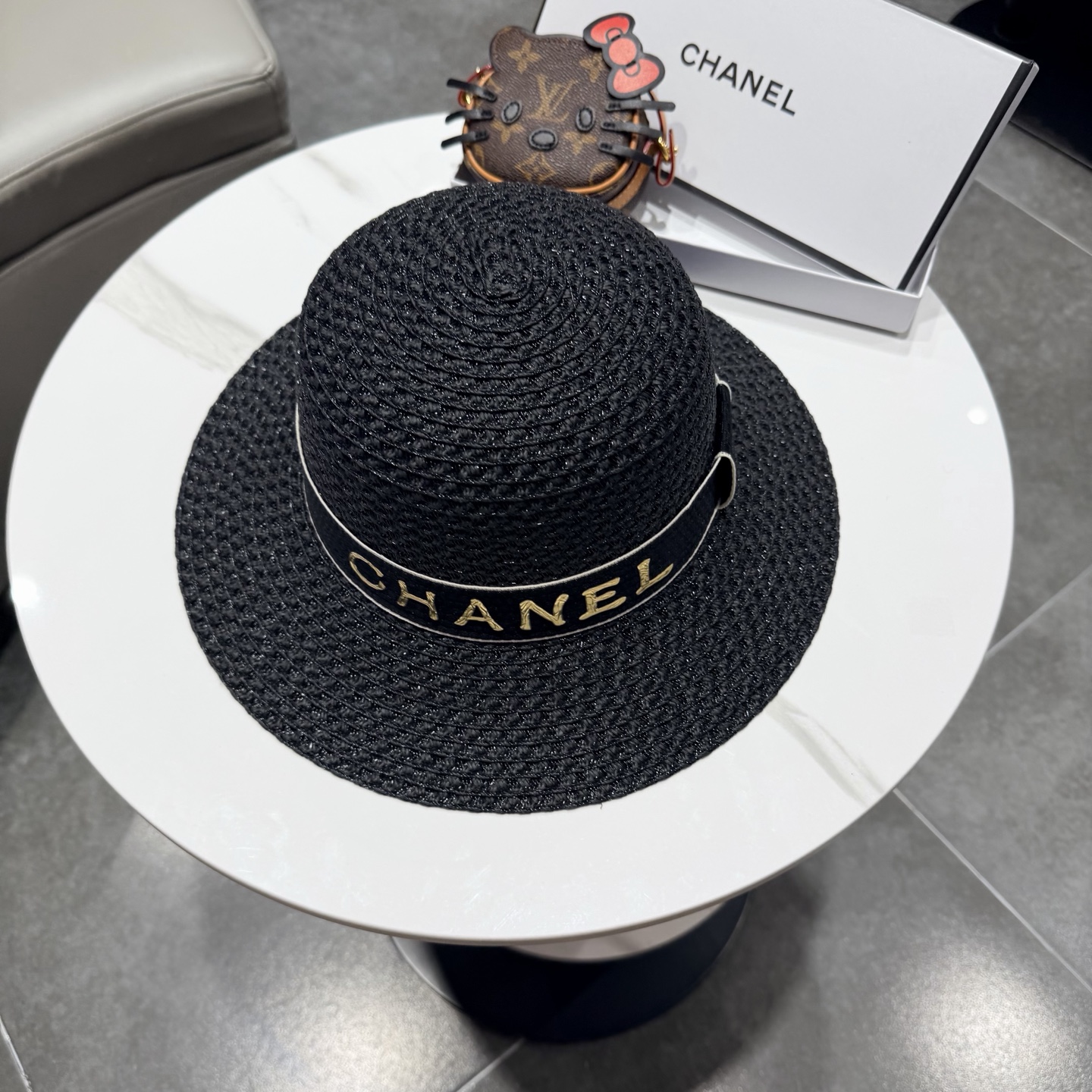 CHANEL香奈儿2026新款圆顶草帽 夏天海边首选～新款材质编织而成～质感满分💯