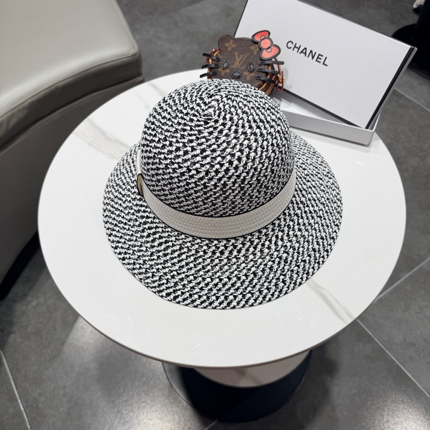 CHANEL香奈儿2026新款圆顶草帽 夏天海边首选～新款材质编织而成～质感满分💯