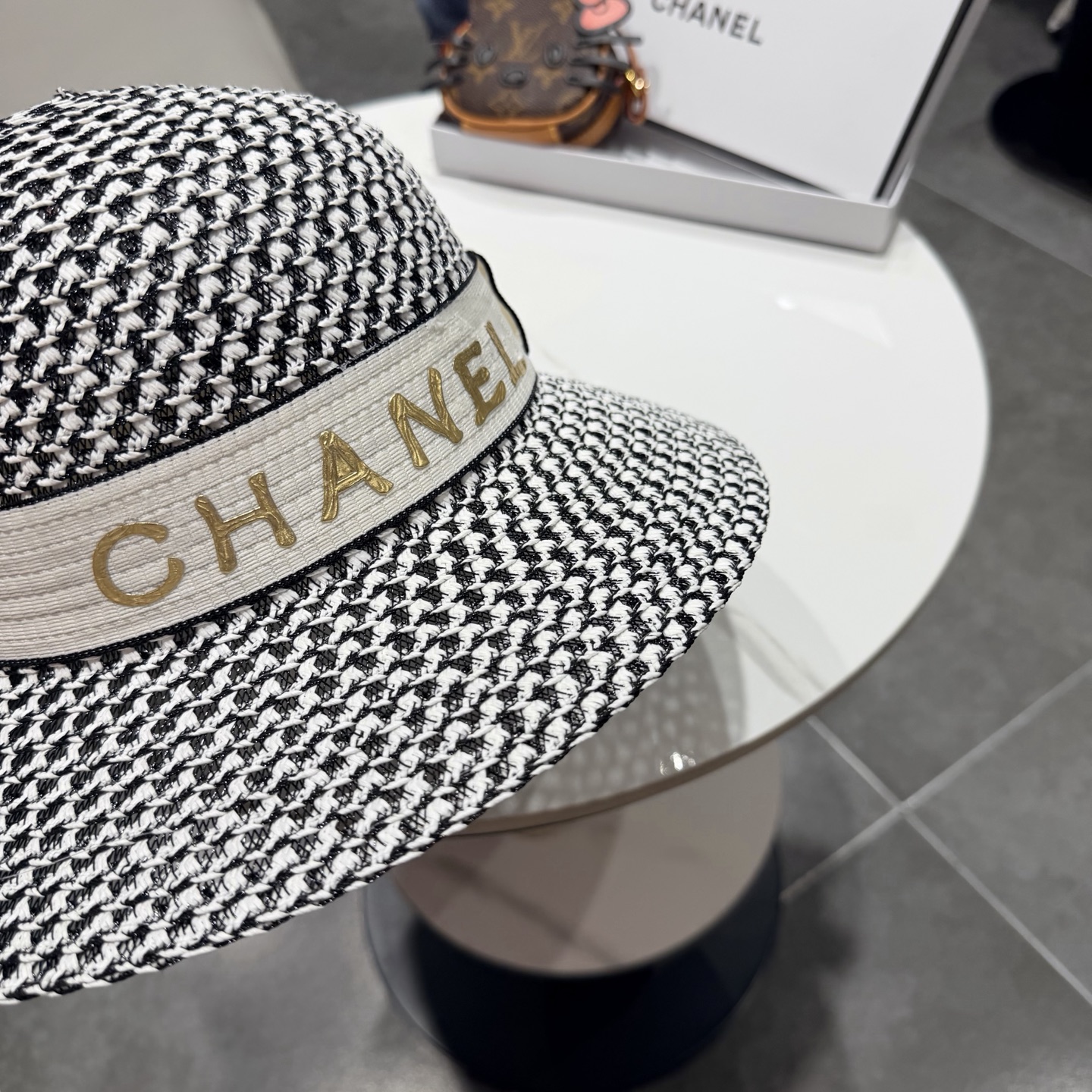 CHANEL香奈儿2026新款圆顶草帽 夏天海边首选～新款材质编织而成～质感满分💯