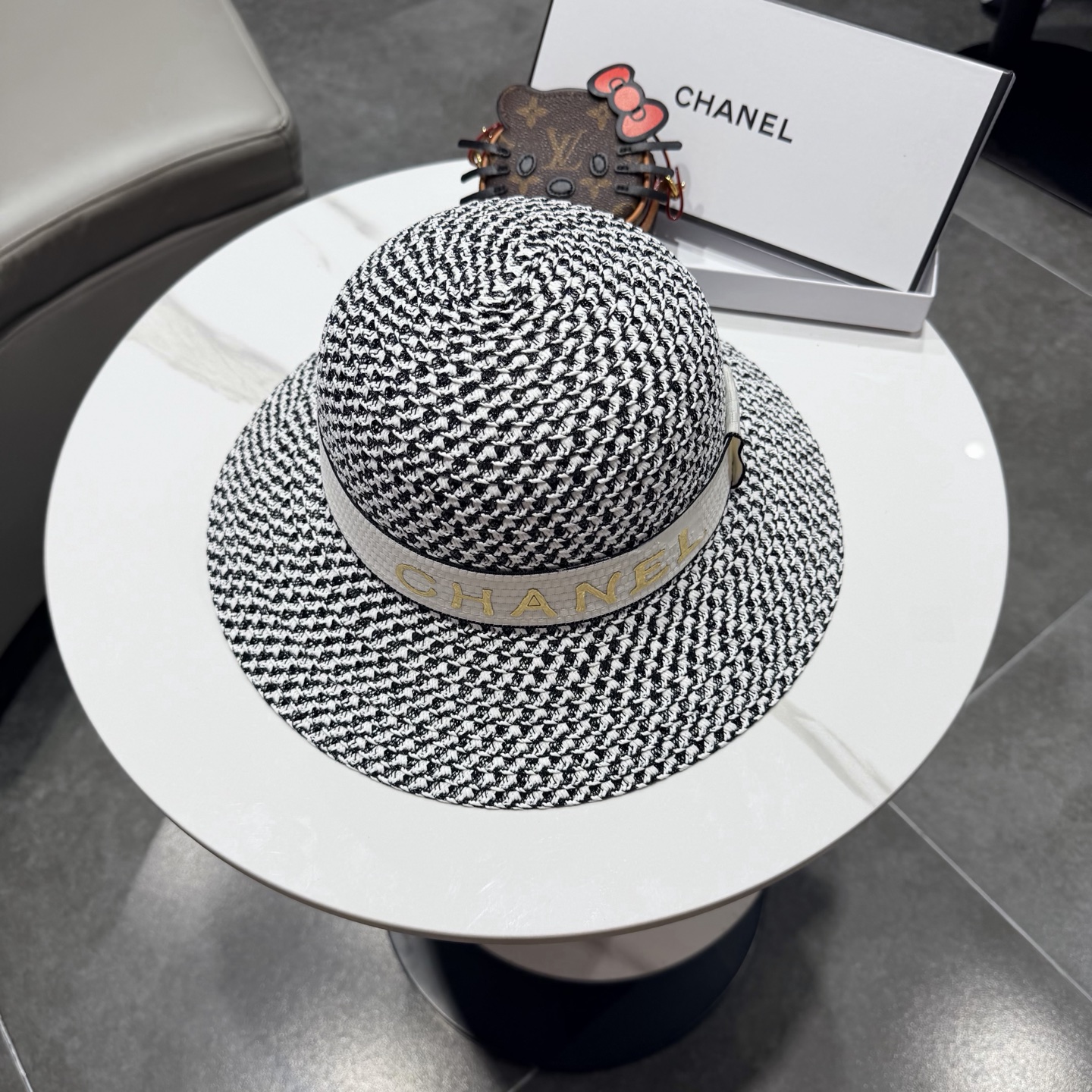 CHANEL香奈儿2026新款圆顶草帽 夏天海边首选～新款材质编织而成～质感满分💯