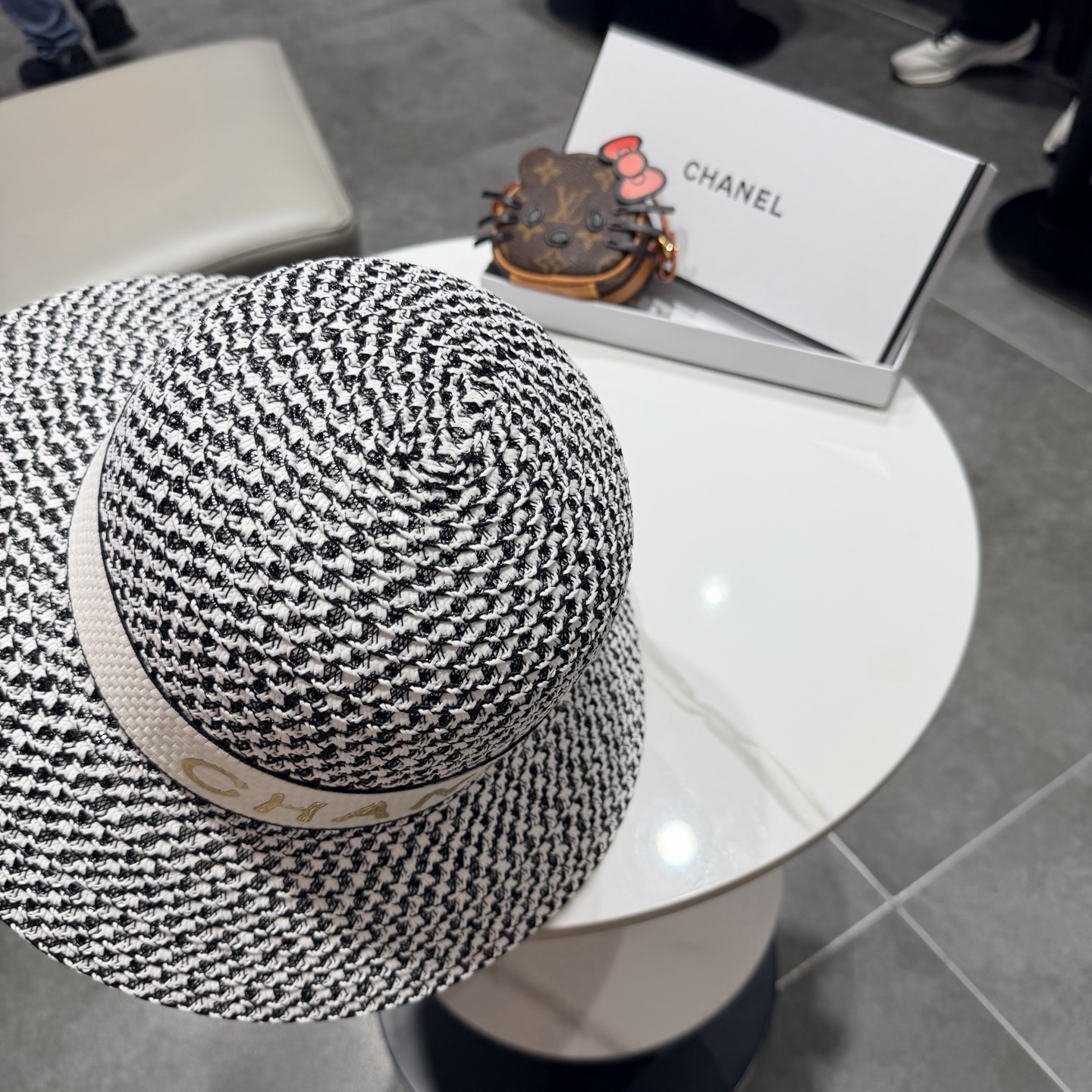 CHANEL香奈儿2026新款圆顶草帽 夏天海边首选～新款材质编织而成～质感满分💯