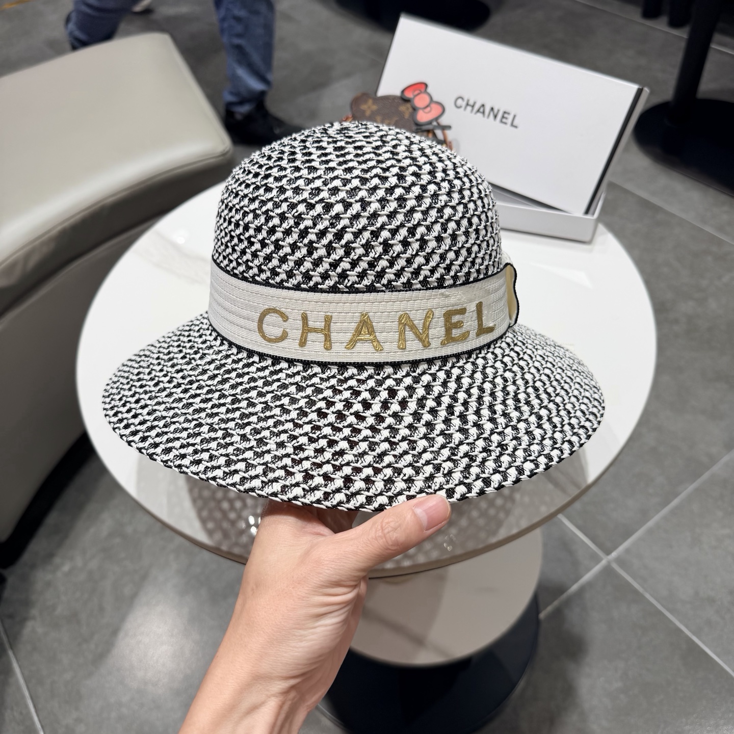 CHANEL香奈儿2026新款圆顶草帽 夏天海边首选～新款材质编织而成～质感满分💯