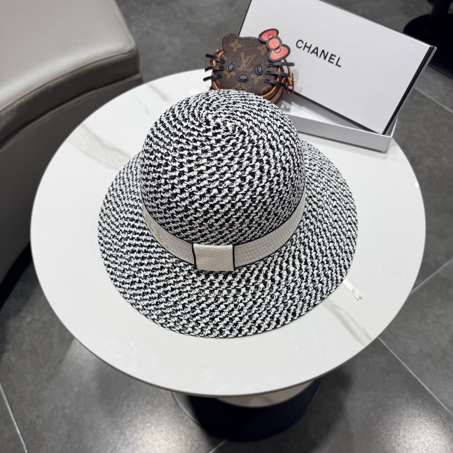CHANEL香奈儿2026新款圆顶草帽 夏天海边首选～新款材质编织而成～质感满分💯
