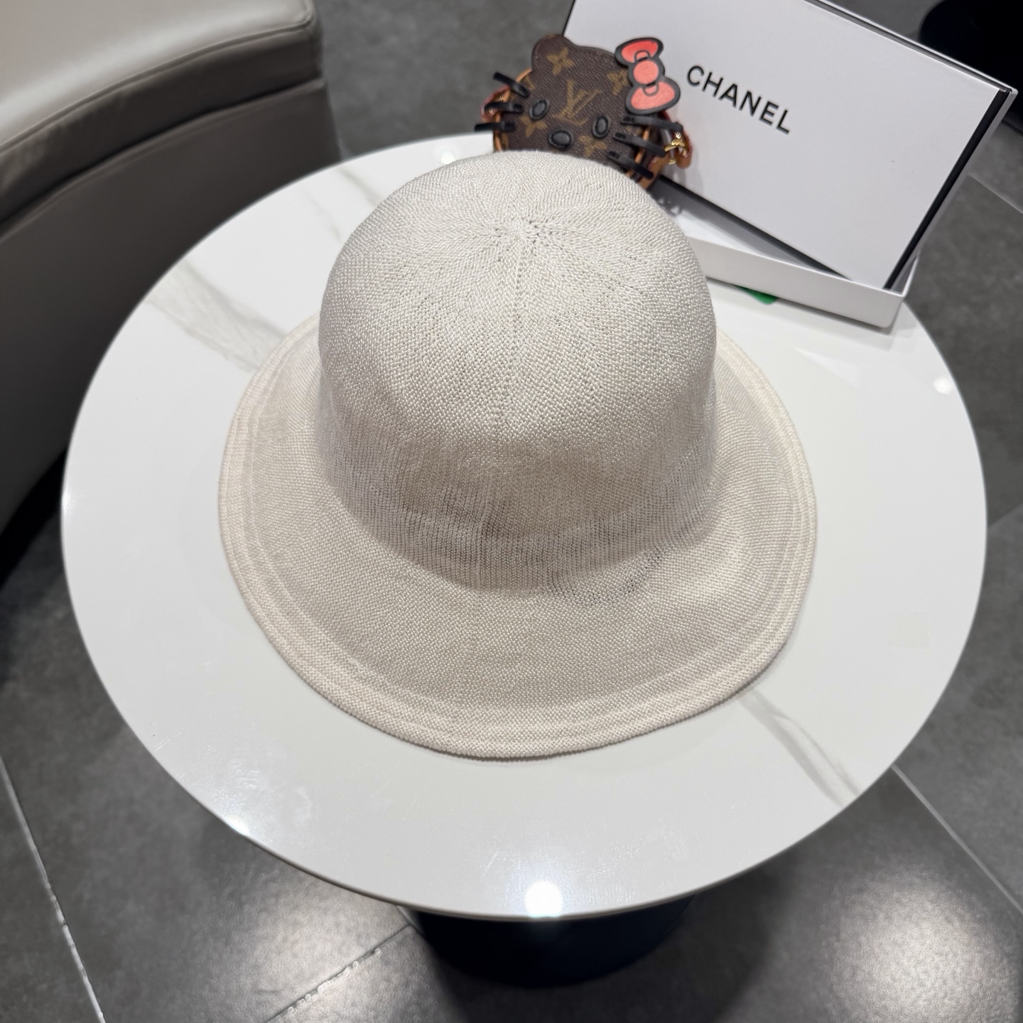 chanel新款个性时髦百搭大帽檐渔夫帽春夏出游休闲太阳帽女士防晒帽子潮