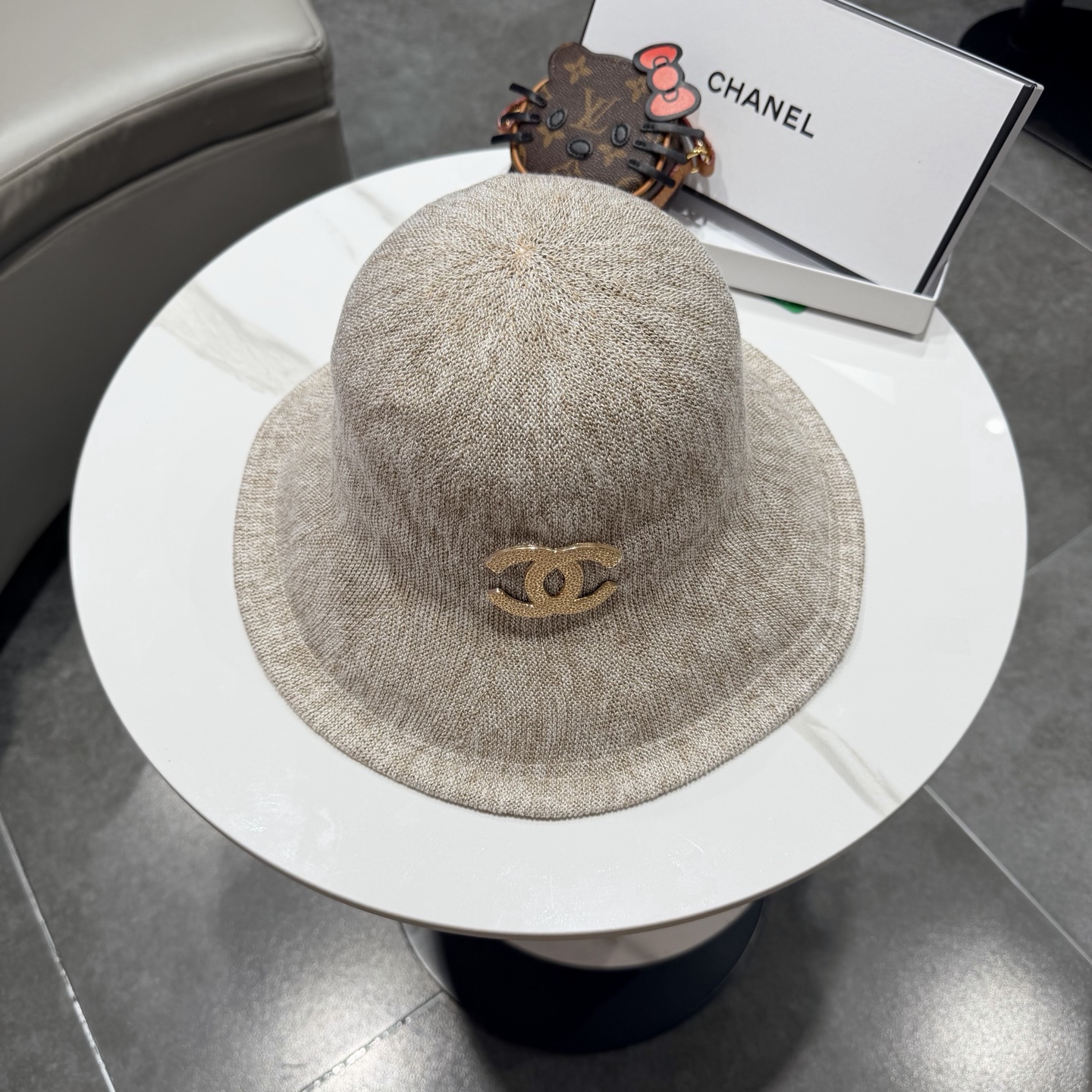 chanel新款个性时髦百搭大帽檐渔夫帽春夏出游休闲太阳帽女士防晒帽子潮