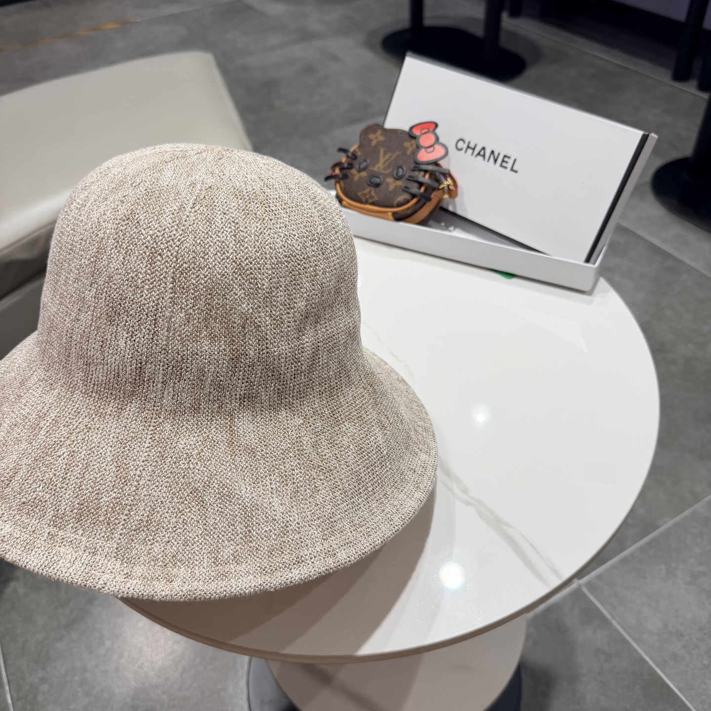 chanel新款个性时髦百搭大帽檐渔夫帽春夏出游休闲太阳帽女士防晒帽子潮