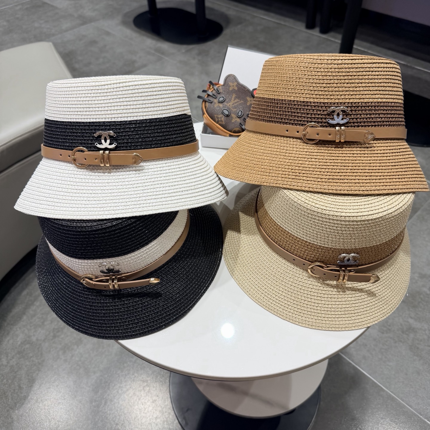 CHANEL香奈儿2026新款水桶草帽 夏天海边首选～新款材质编织而成～质感满分💯