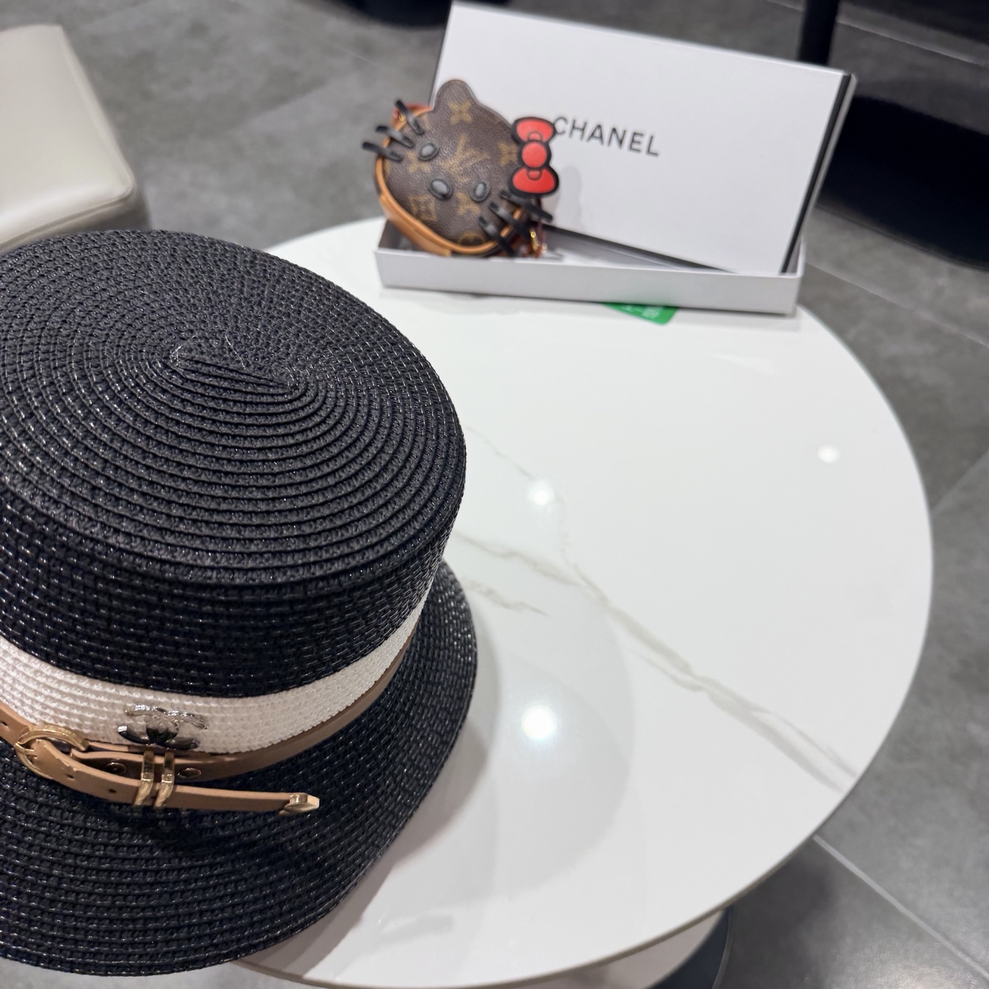 CHANEL香奈儿2026新款水桶草帽 夏天海边首选～新款材质编织而成～质感满分💯