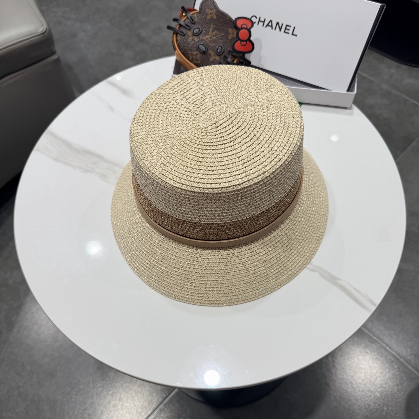 CHANEL香奈儿2026新款水桶草帽 夏天海边首选～新款材质编织而成～质感满分💯