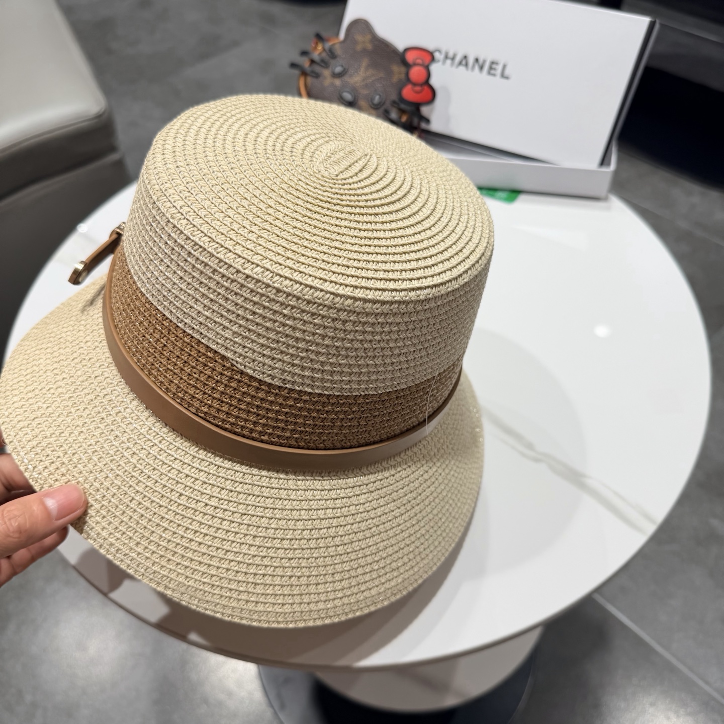 CHANEL香奈儿2026新款水桶草帽 夏天海边首选～新款材质编织而成～质感满分💯