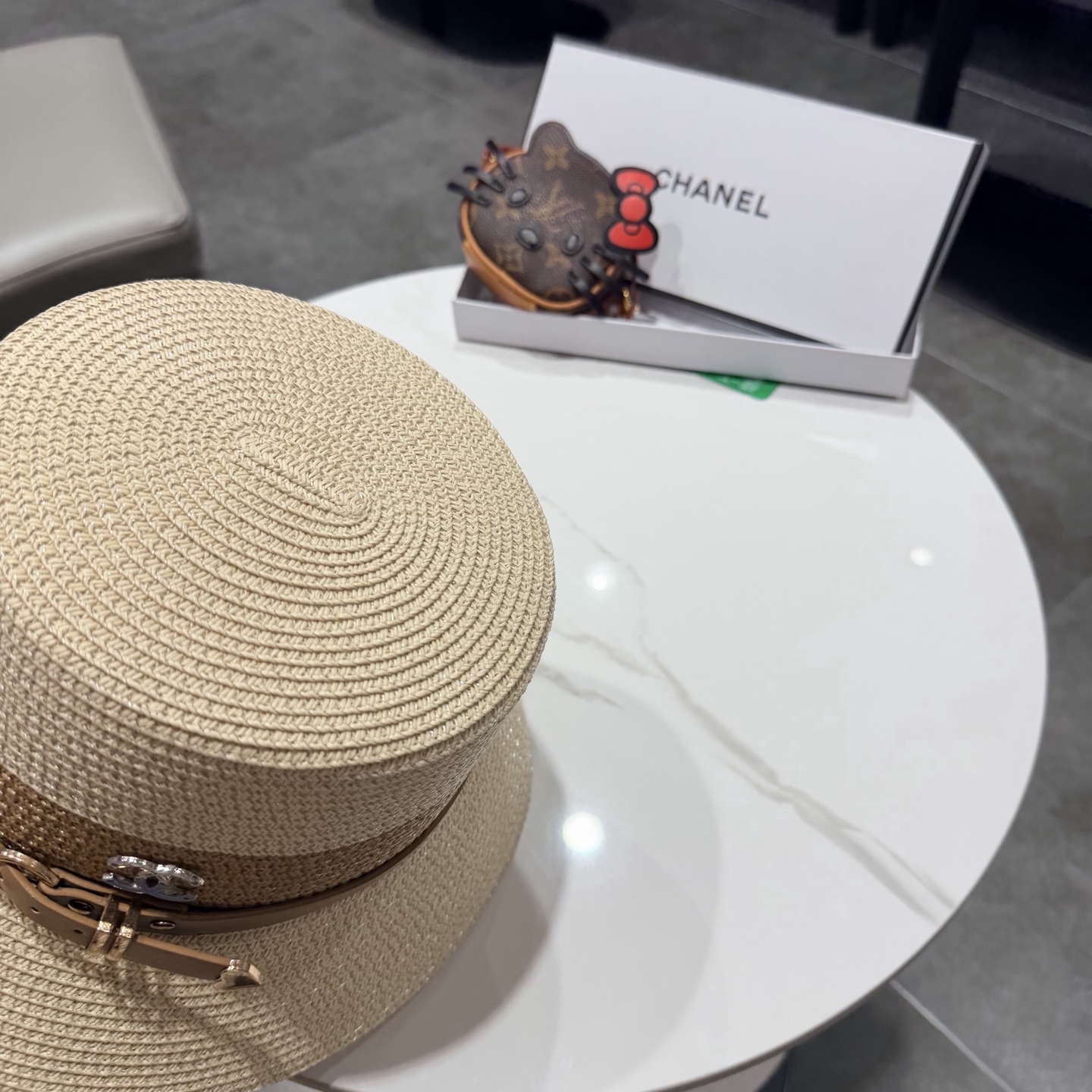 CHANEL香奈儿2026新款水桶草帽 夏天海边首选～新款材质编织而成～质感满分💯