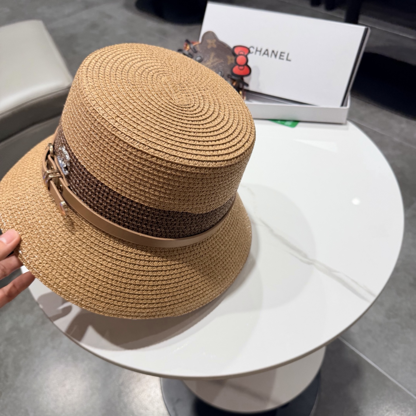 CHANEL香奈儿2026新款水桶草帽 夏天海边首选～新款材质编织而成～质感满分💯