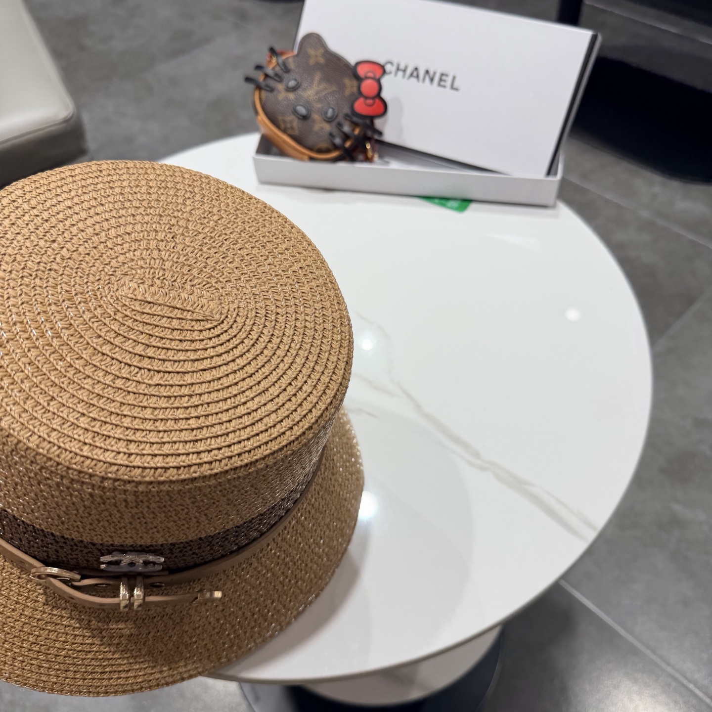 CHANEL香奈儿2026新款水桶草帽 夏天海边首选～新款材质编织而成～质感满分💯