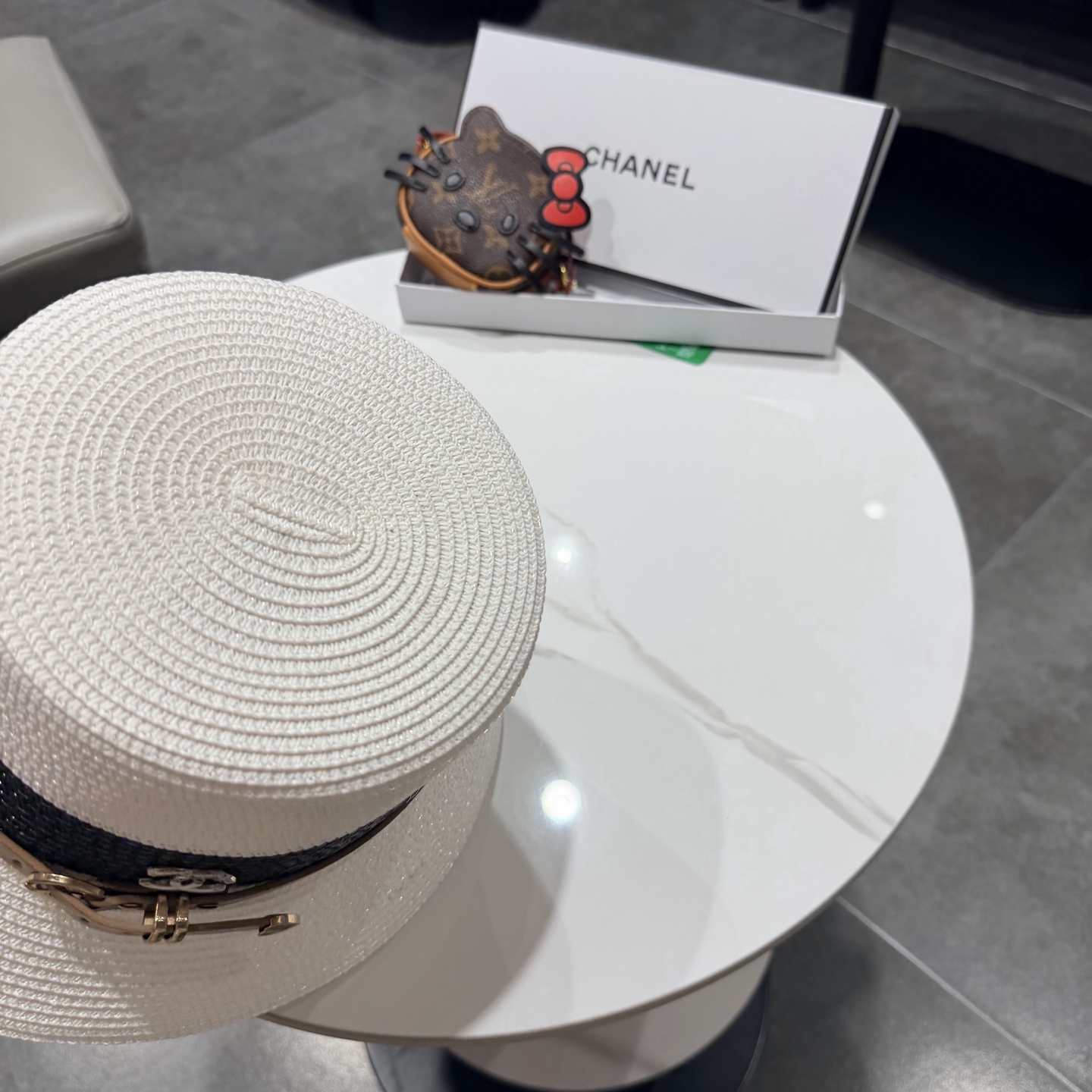 CHANEL香奈儿2026新款水桶草帽 夏天海边首选～新款材质编织而成～质感满分💯