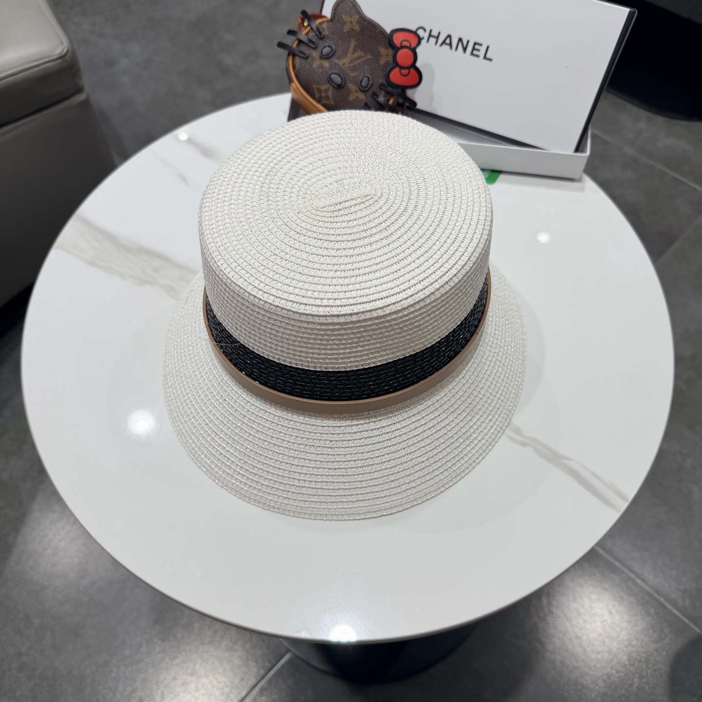 CHANEL香奈儿2026新款水桶草帽 夏天海边首选～新款材质编织而成～质感满分💯