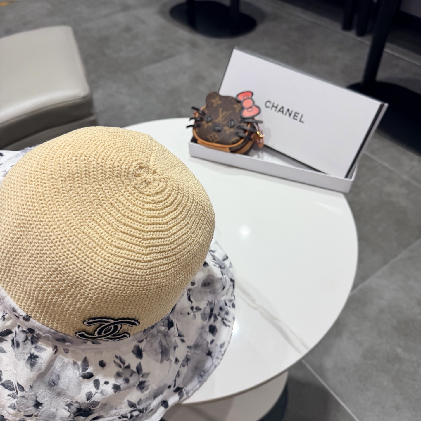 chanel遮阳帽女夏季海边度假可折叠大帽檐渔夫帽可当包包防紫外线太阳帽