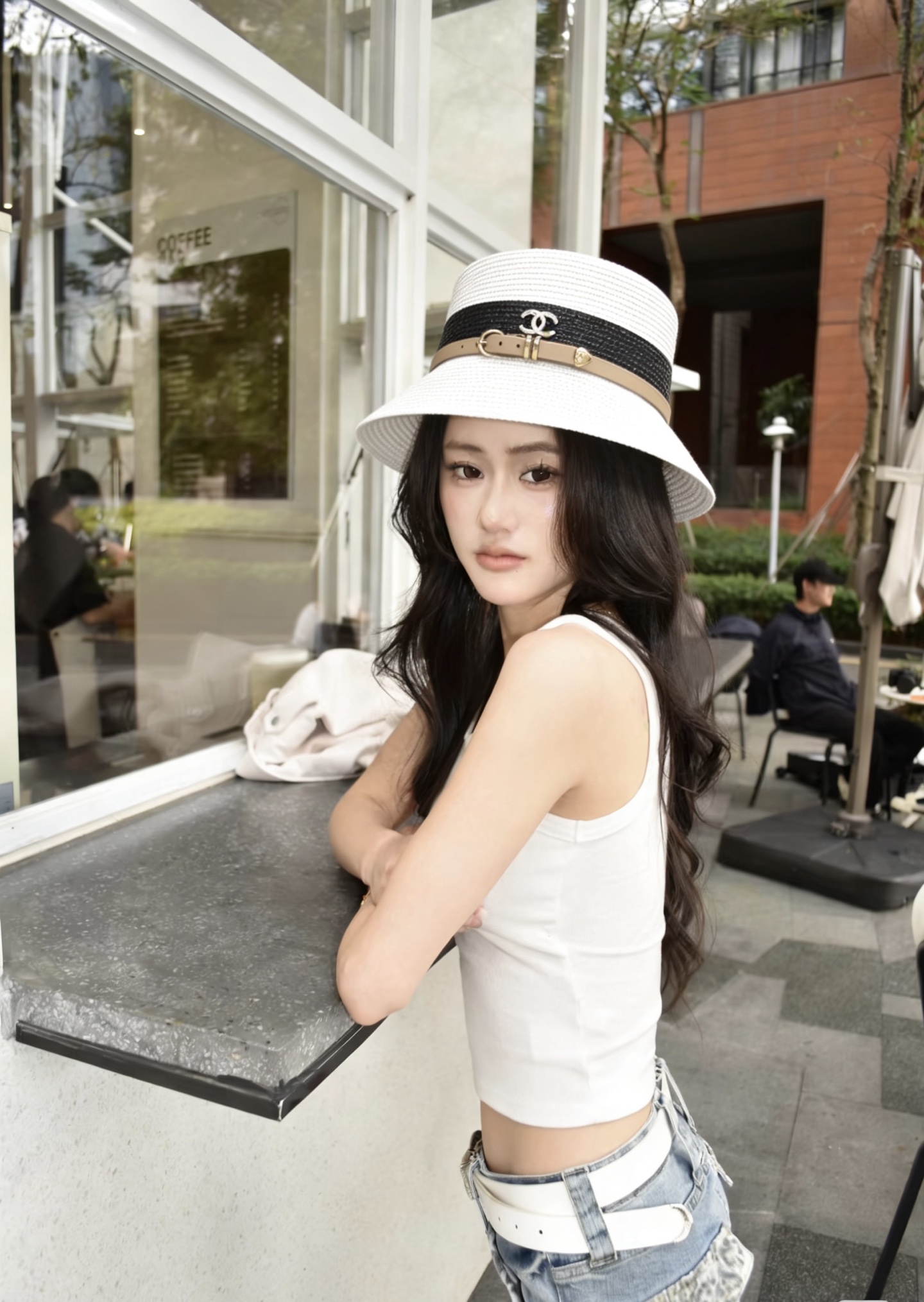 CHANEL香奈儿2026新款水桶草帽 夏天海边首选～新款材质编织而成～质感满分💯