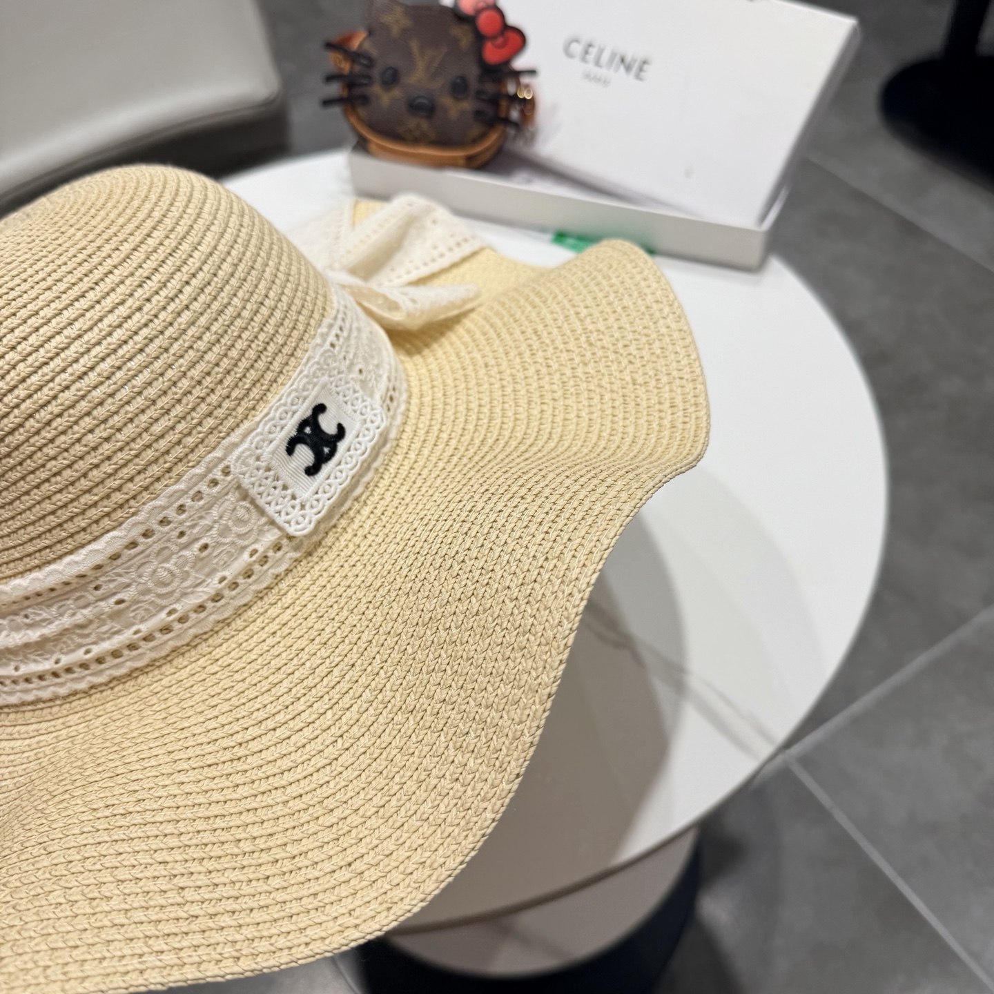 Celine赛琳新款草帽，头围57cm