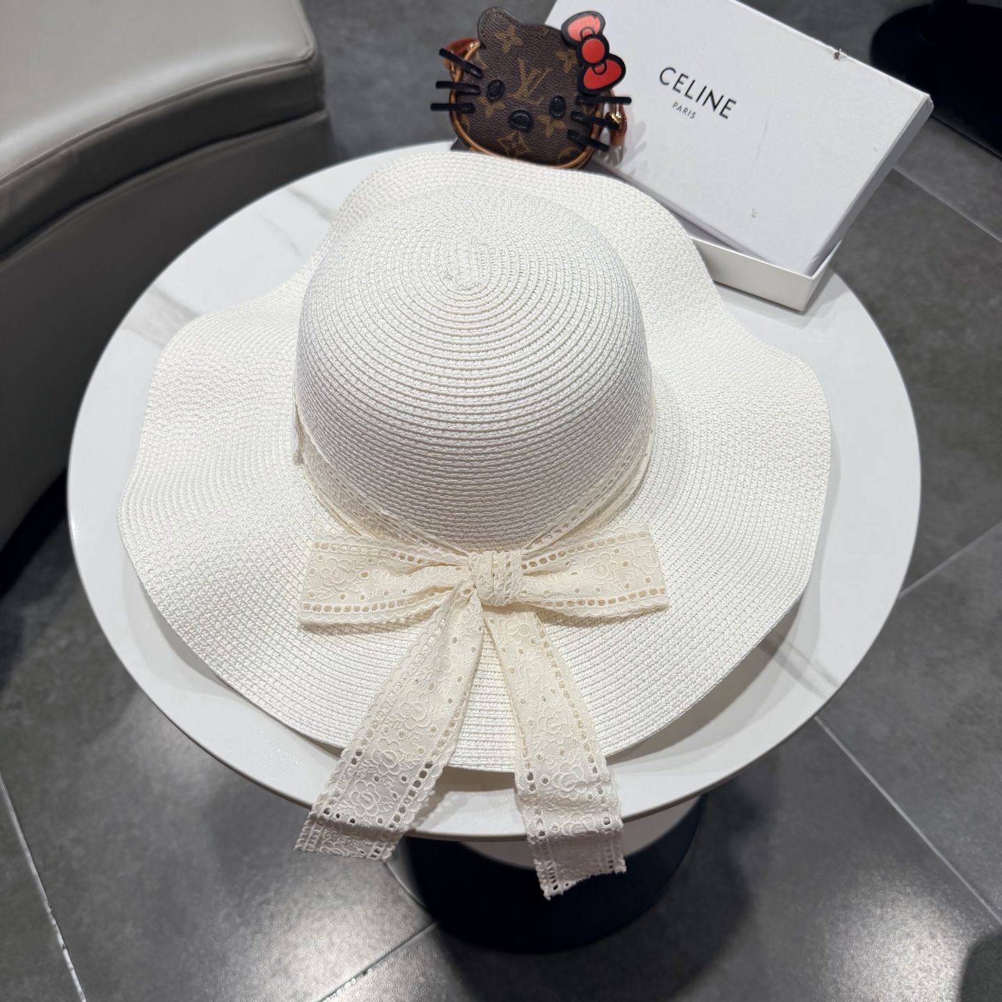 Celine赛琳新款草帽，头围57cm