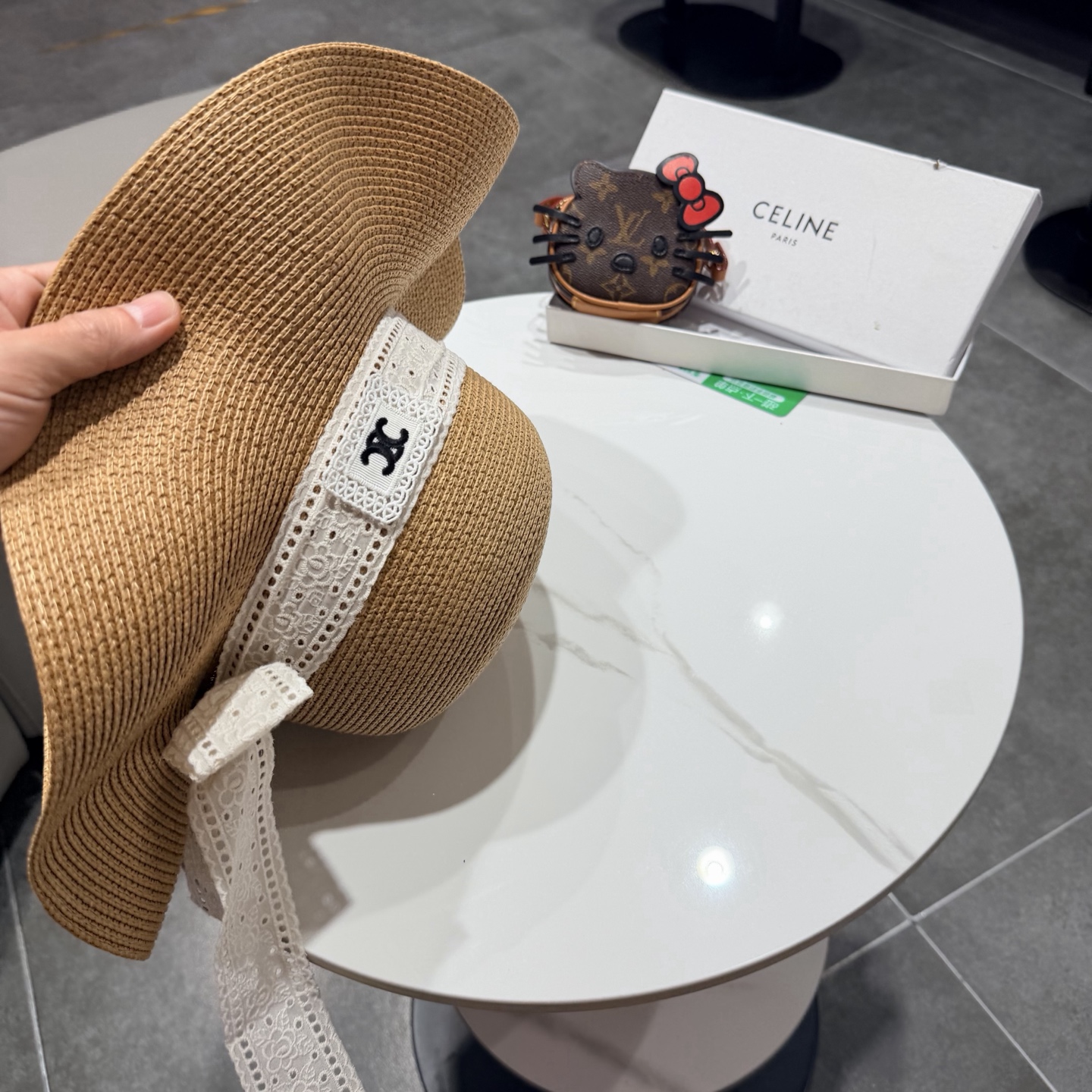 Celine赛琳新款草帽，头围57cm