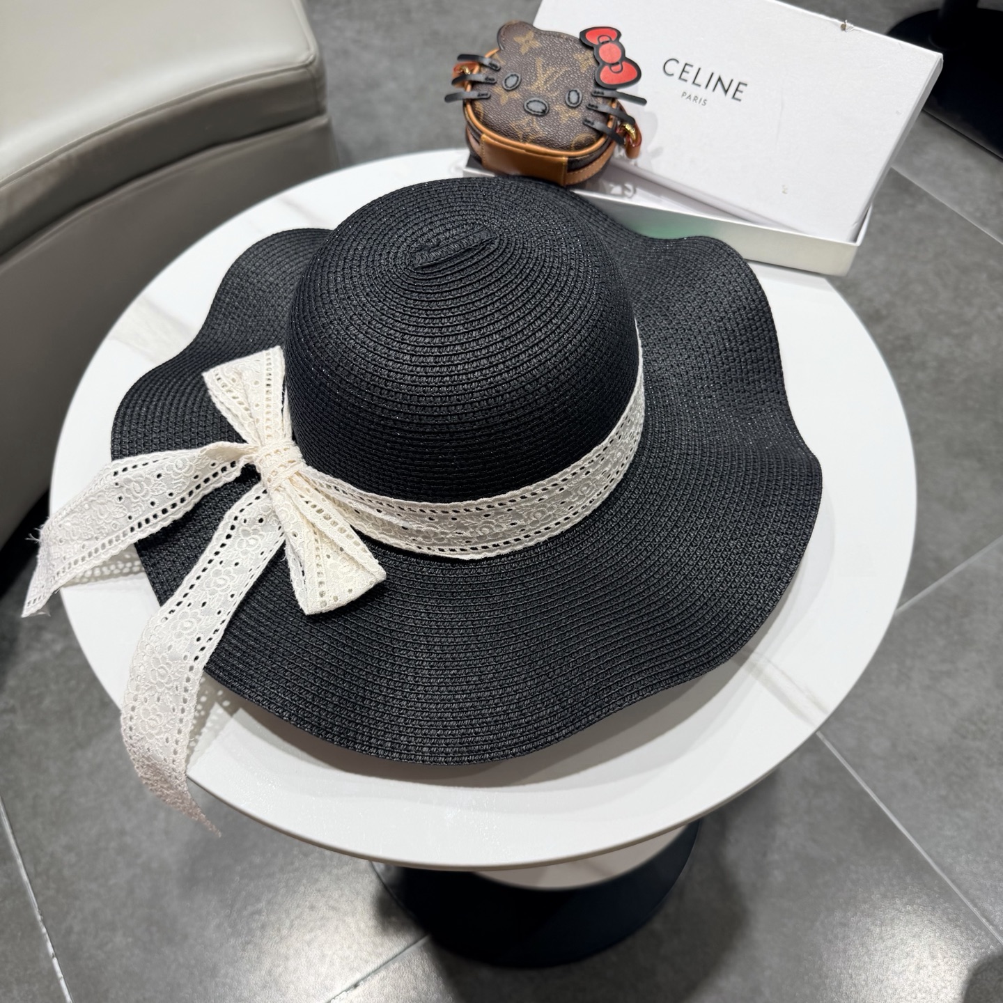 Celine赛琳新款草帽，头围57cm