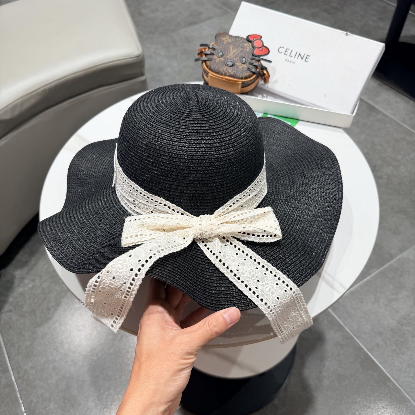 Celine赛琳新款草帽，头围57cm