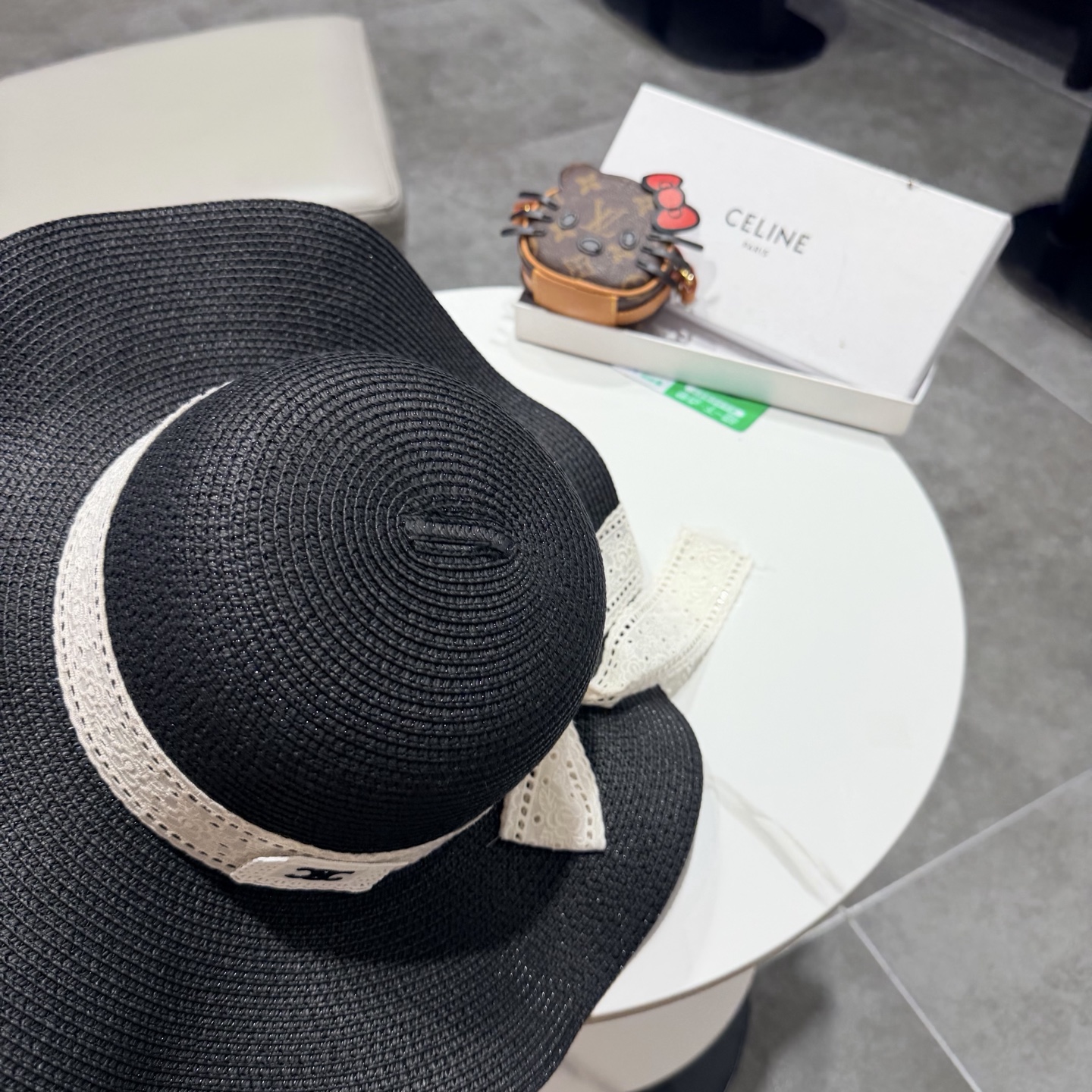 Celine赛琳新款草帽，头围57cm