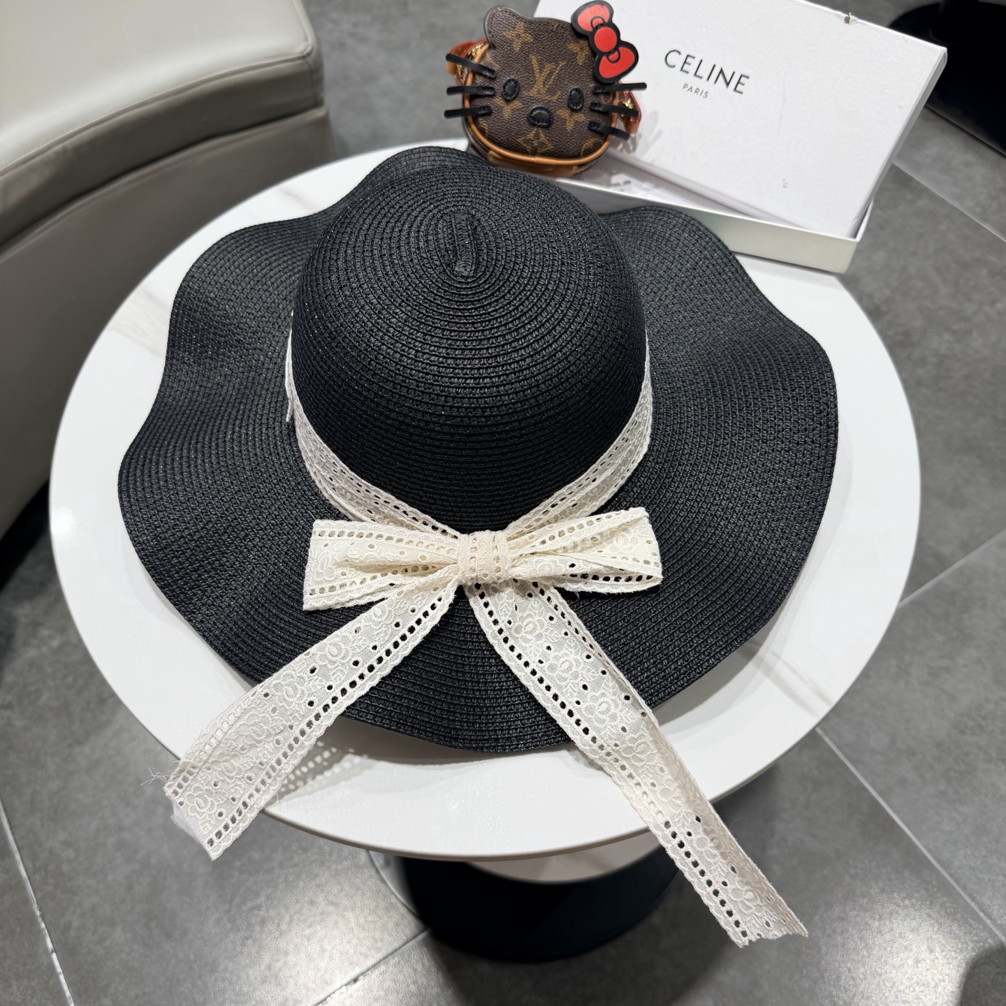 Celine赛琳新款草帽，头围57cm