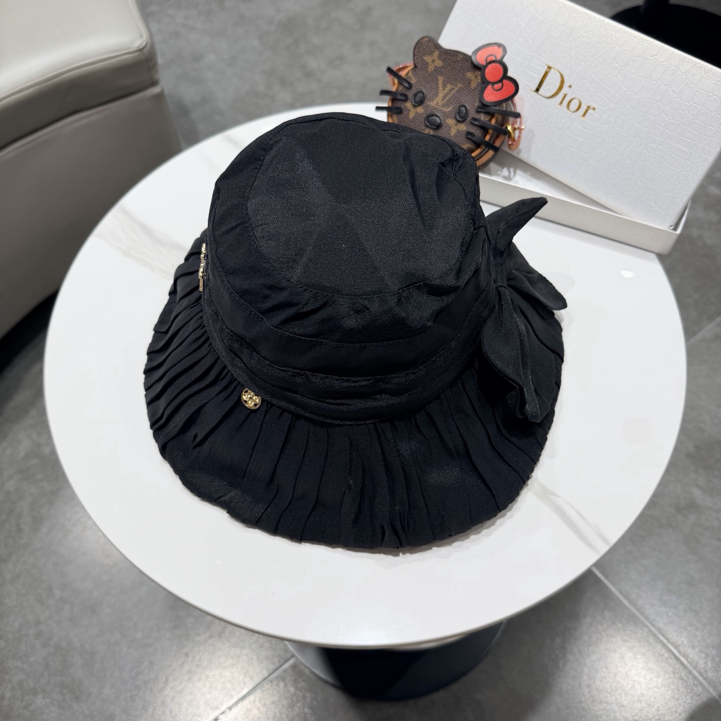 【DIOR迪奥】新款走量简约渔夫帽，新款出货，大牌款超好搭配，赶紧入手！