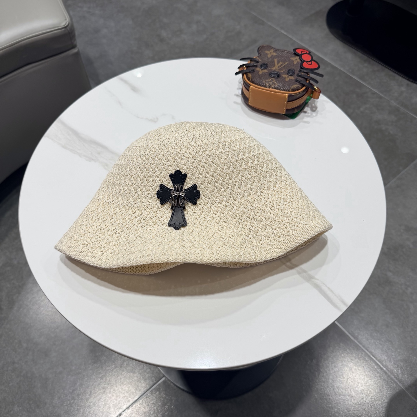 克罗心春夏新品爆款针织渔夫帽‼️‼️高版本定制百搭时尚‼️‼️‼️