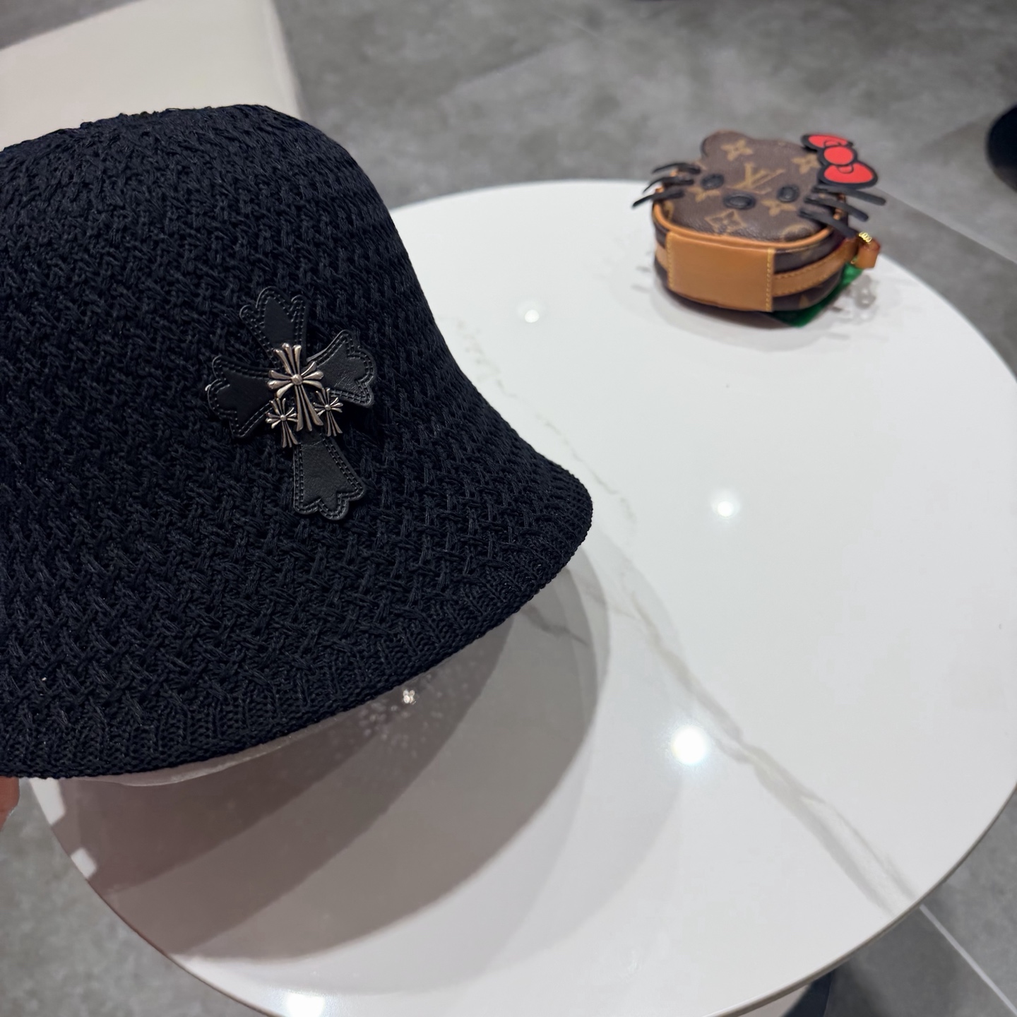 克罗心春夏新品爆款针织渔夫帽‼️‼️高版本定制百搭时尚‼️‼️‼️