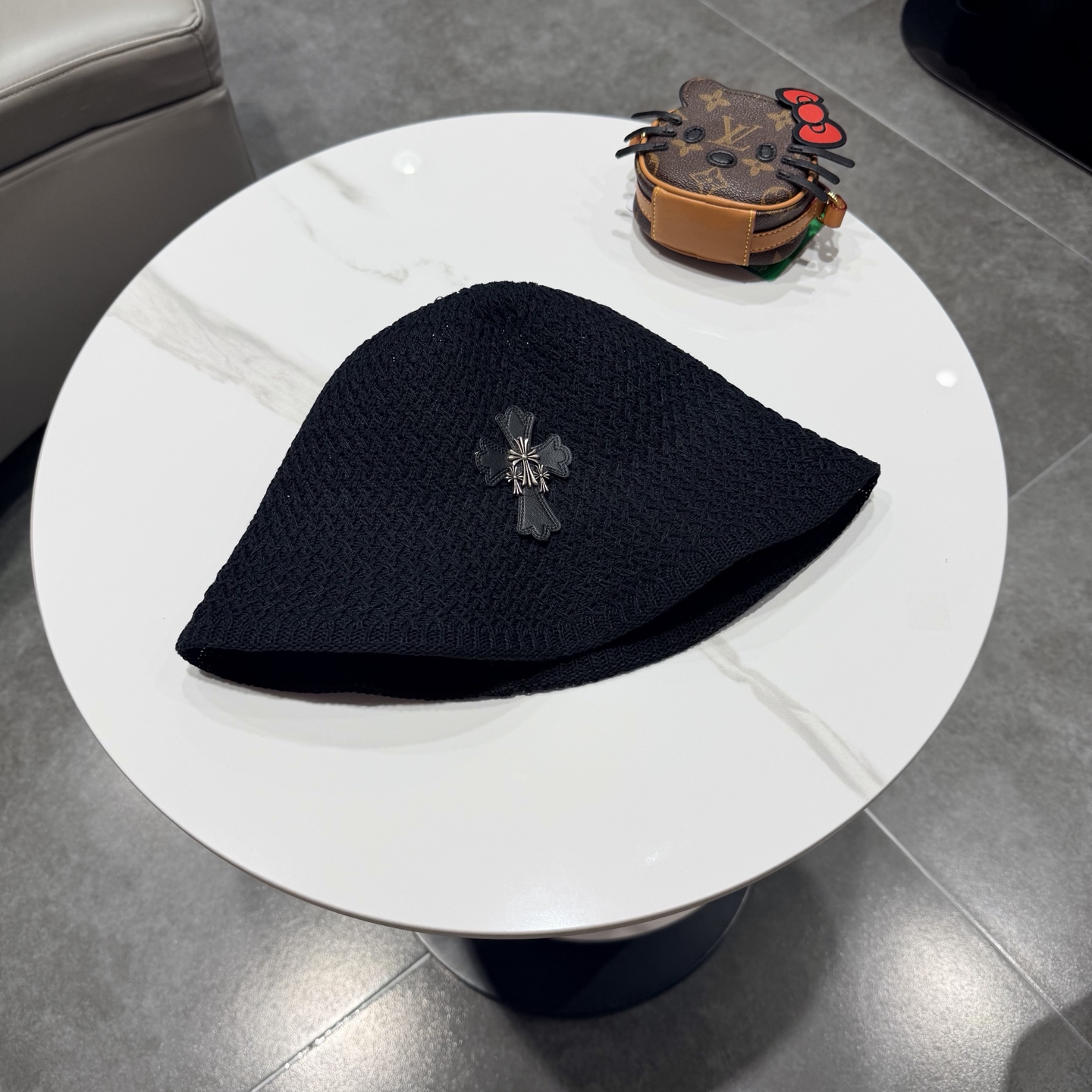 克罗心春夏新品爆款针织渔夫帽‼️‼️高版本定制百搭时尚‼️‼️‼️